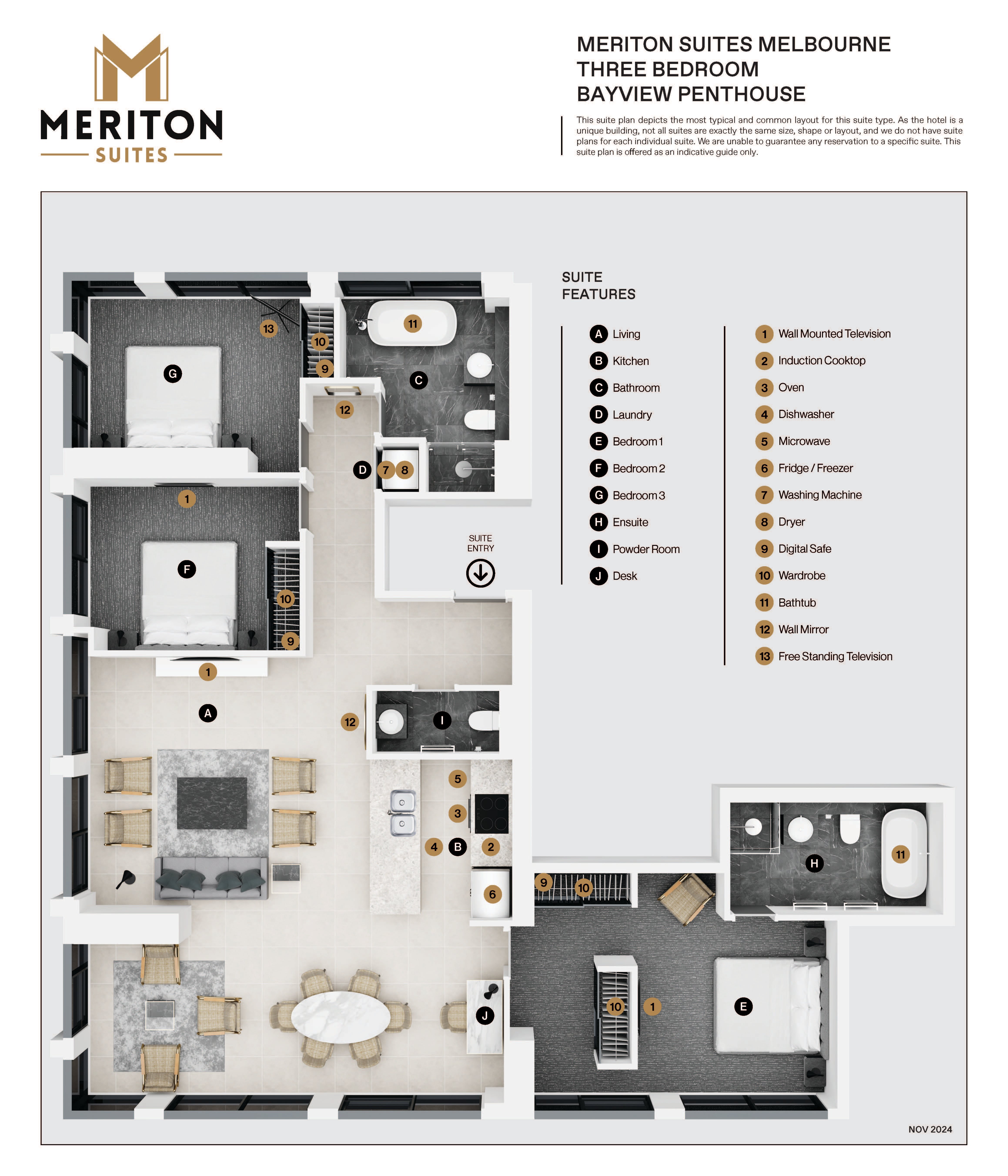Meriton Suites Melbourne 29/50