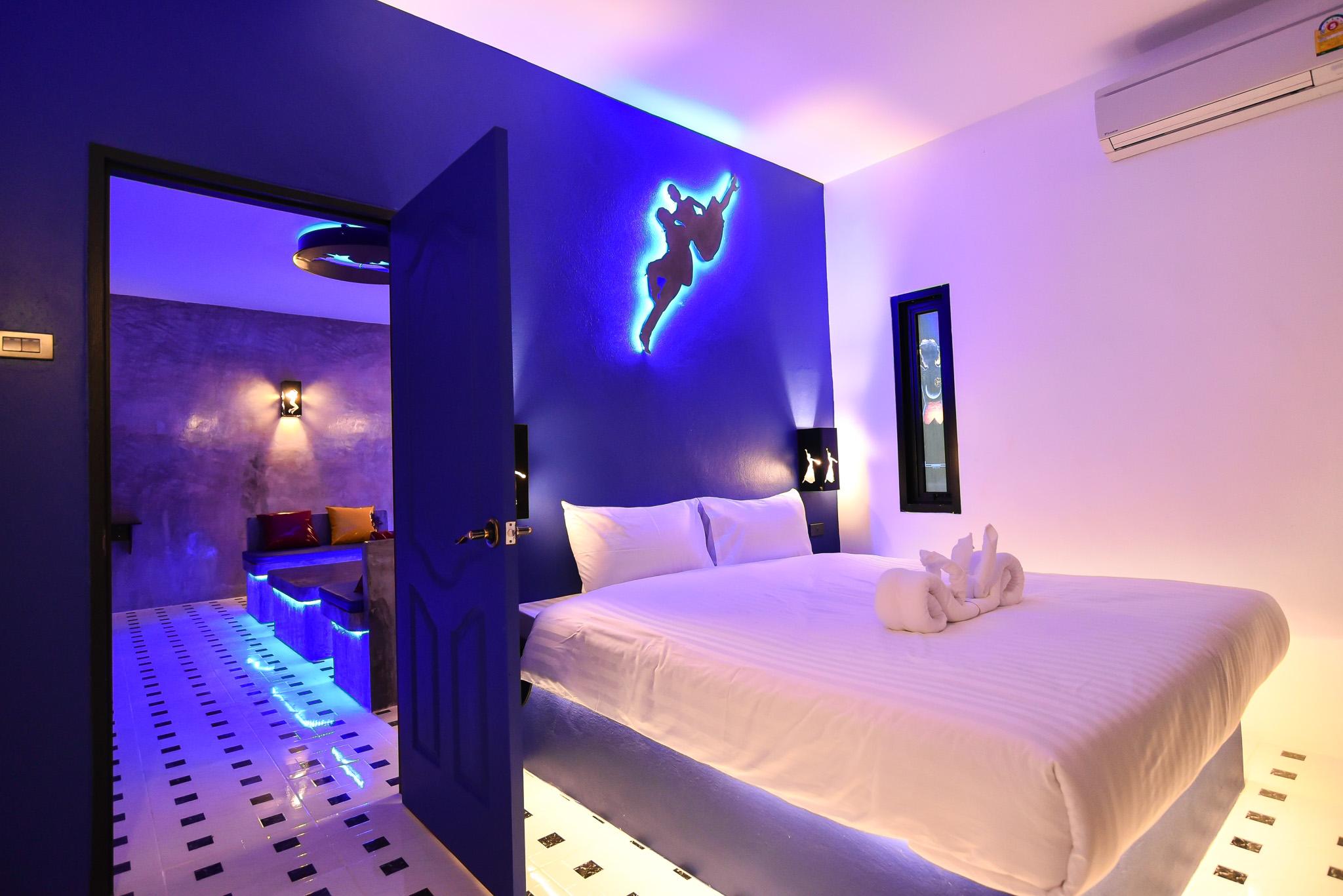 جناح بسريرين كينج بغرفتي نوم، Bed Villa Resort Chaing Rai 2/2