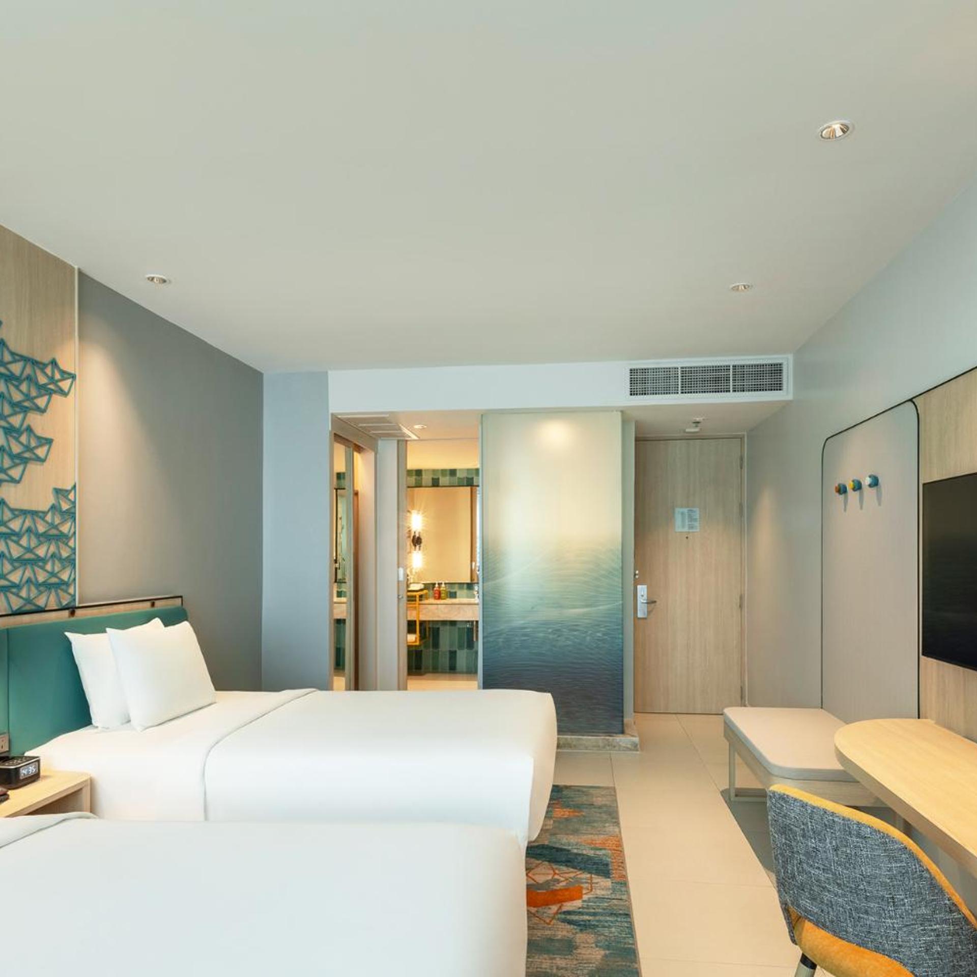 Standard, Twin Beds, Ocean View, Bay Tower