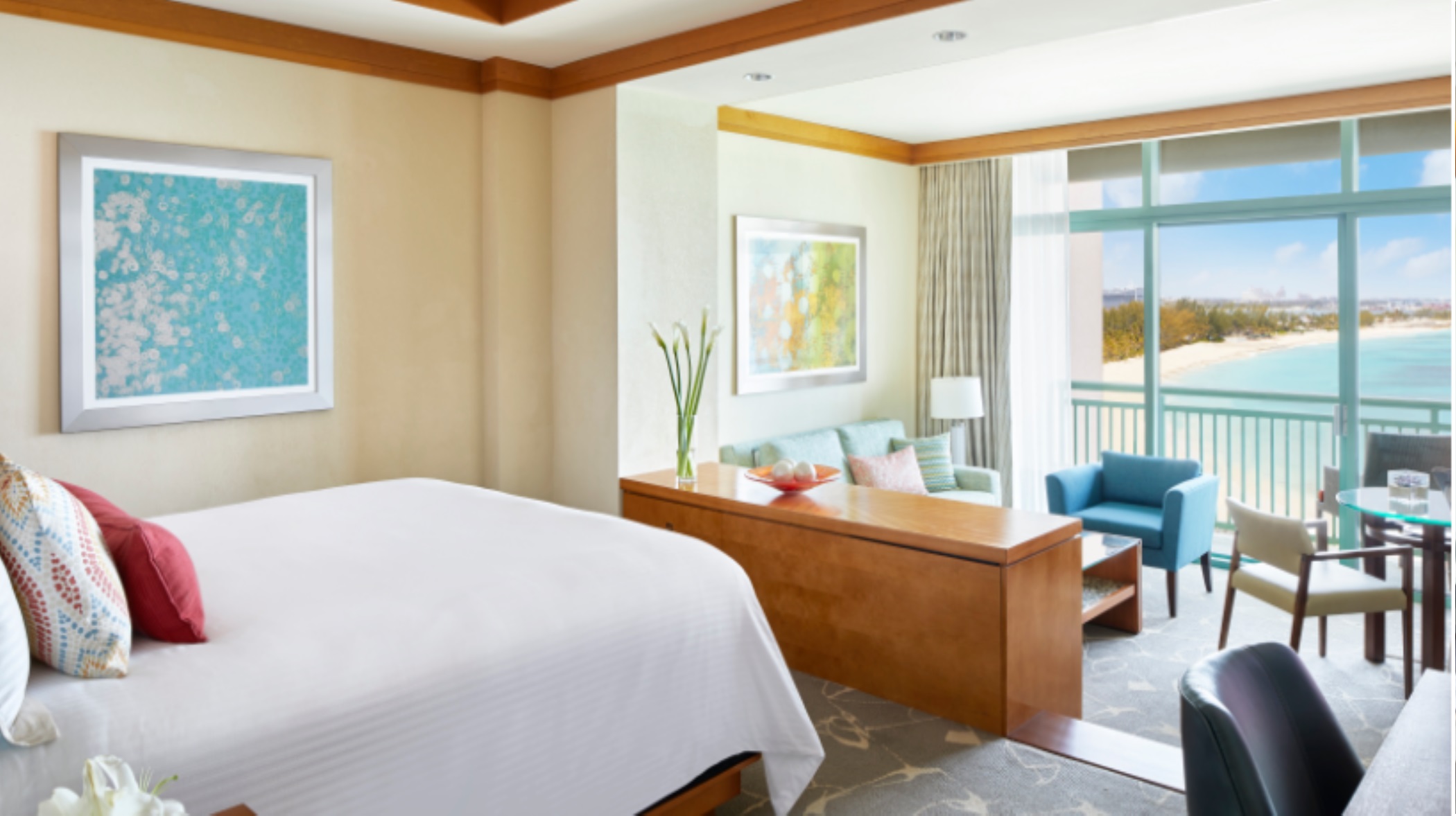 Ocean, Suite, King Bed