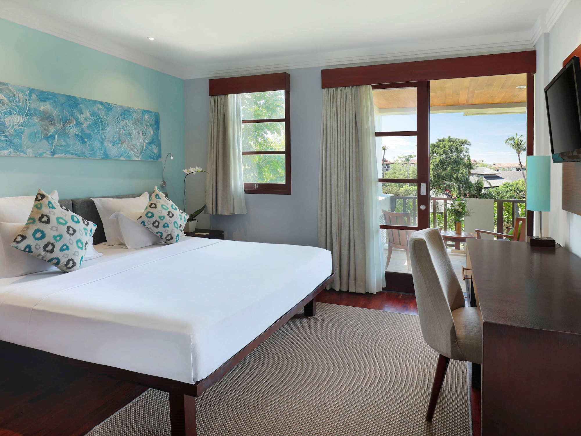 جناح بسريرين مزدوجين بشرفة بغرفتي نوم، Novotel Bali Nusa Dua Hotel and Residences 2/10