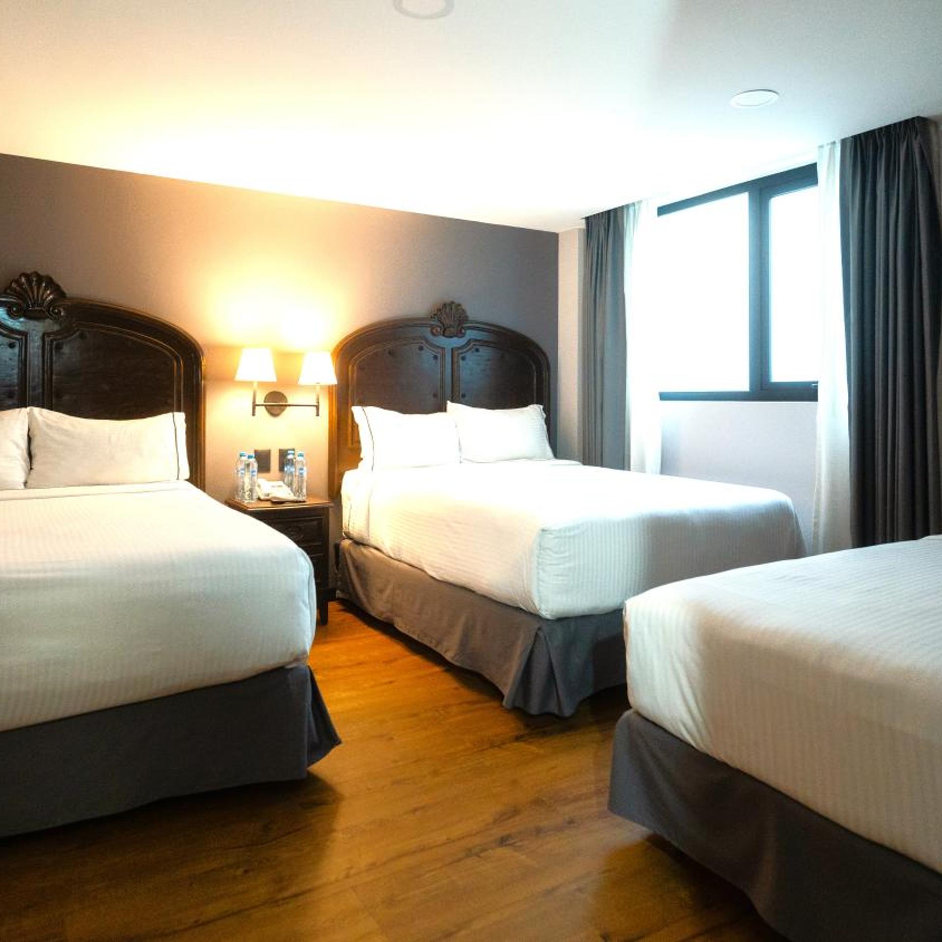 Room, Triple, Double Bed