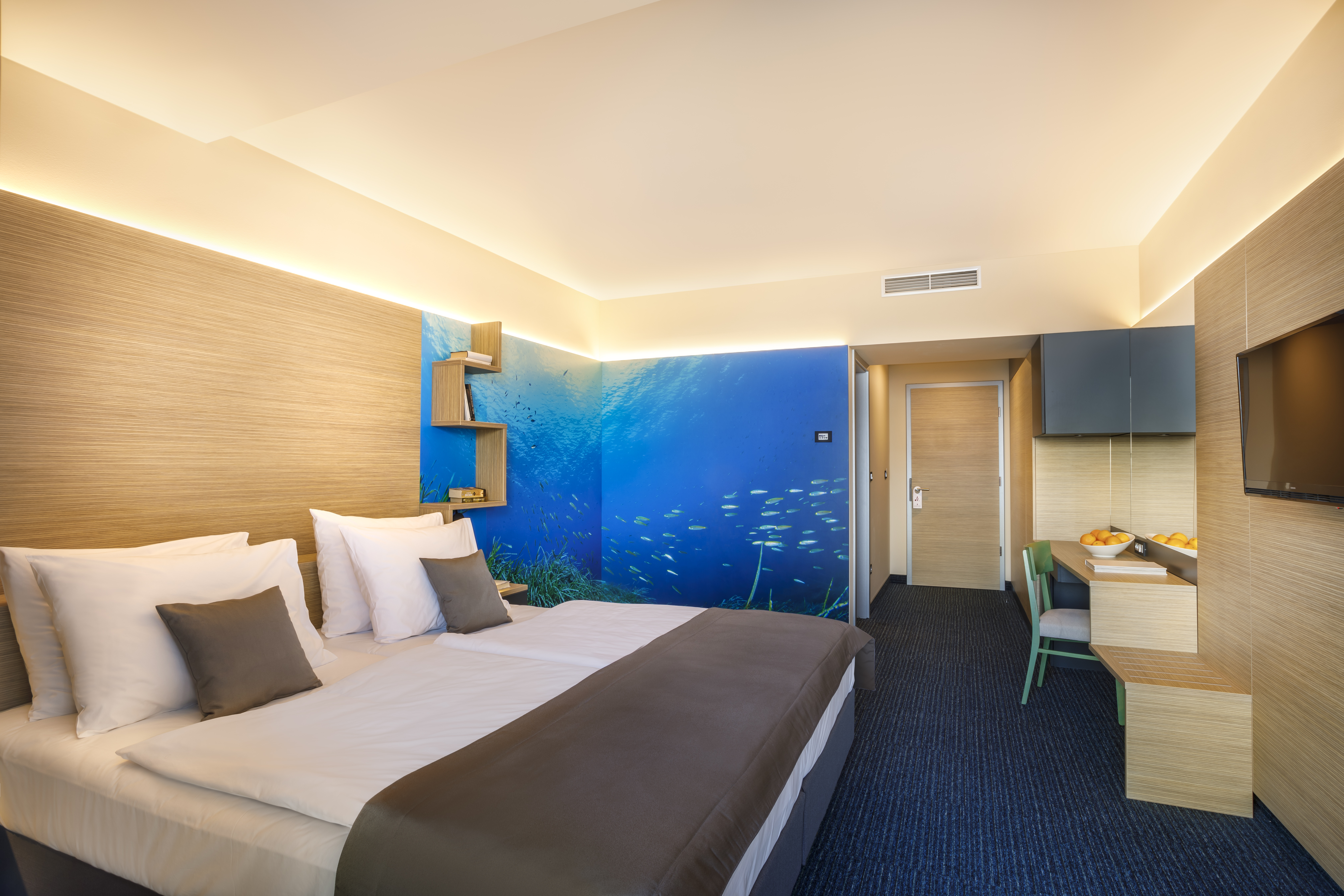 Superior, Double or Twin Bed, Sea View