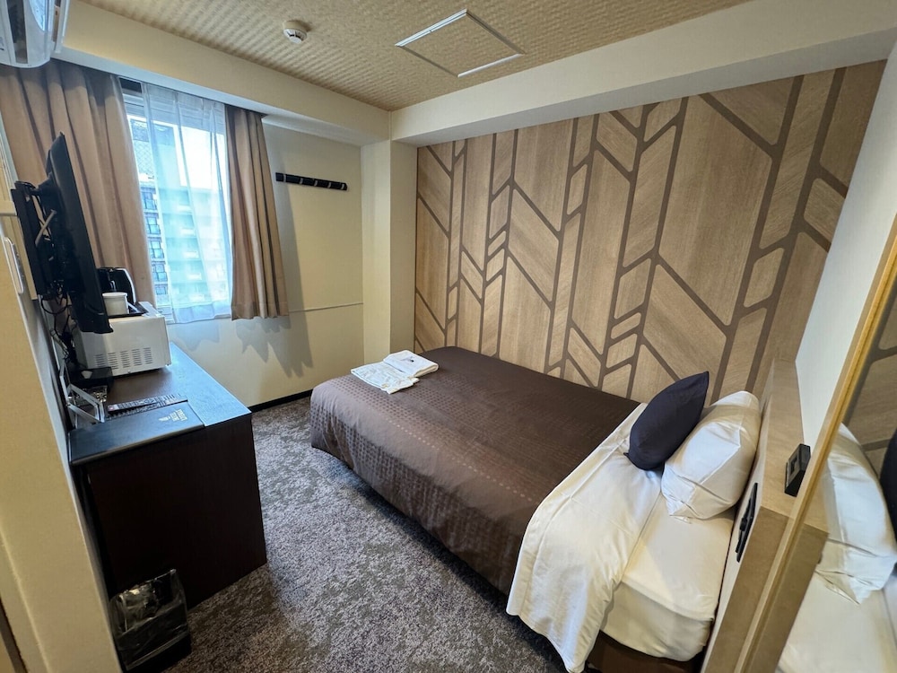 غرفة ديلوكس مفردة للمدخنين، Hotel Livemax BUDGET Kyoto Gojo 3/5