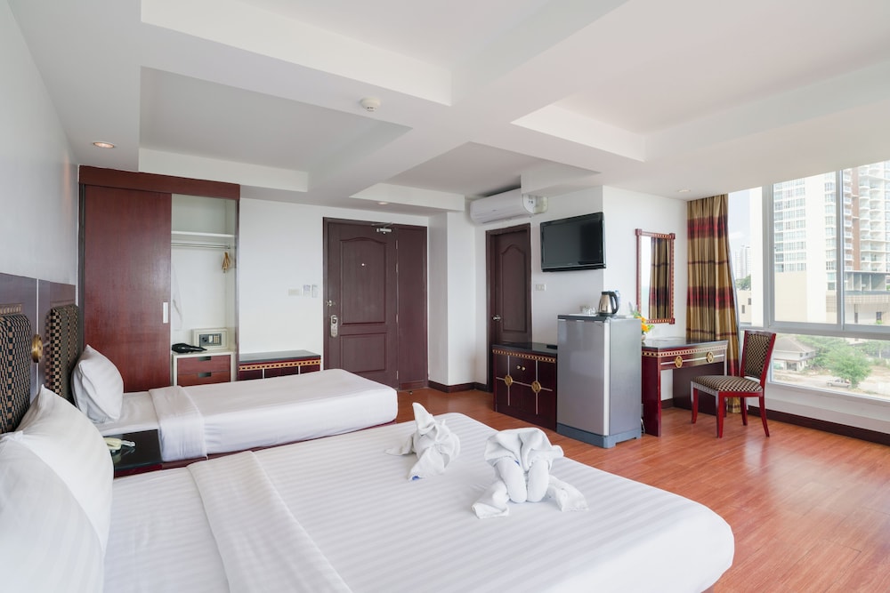 Deluxe, 1 Queen and 1 Single Bed, Beach Front, Sea View