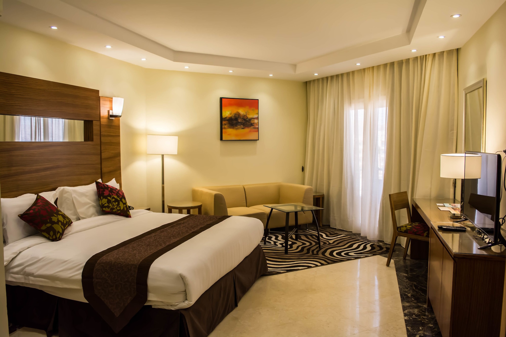 Spa, Suite, Double Bed, Pool and Sea View