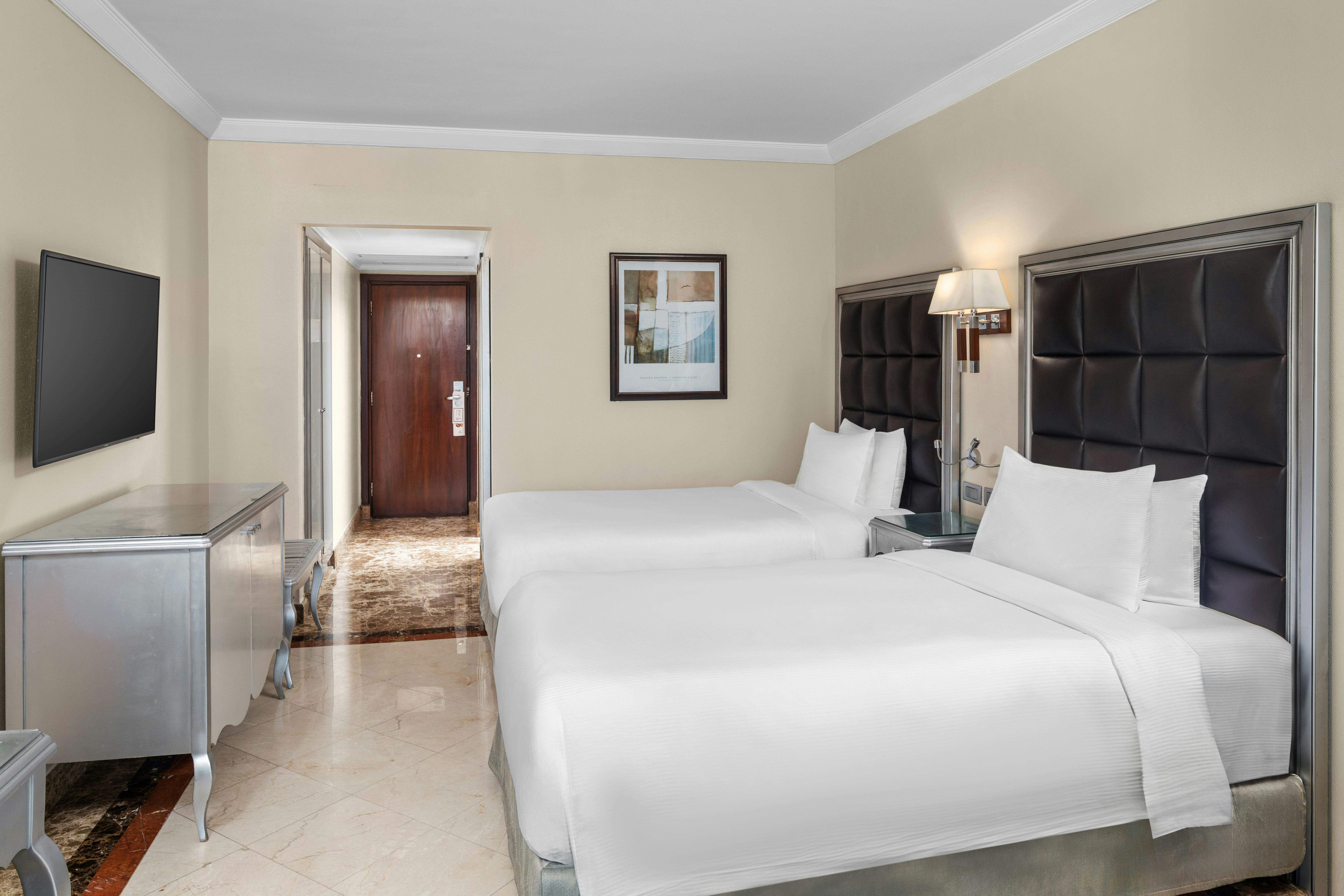 Guest Room, Twin Beds, Partial View