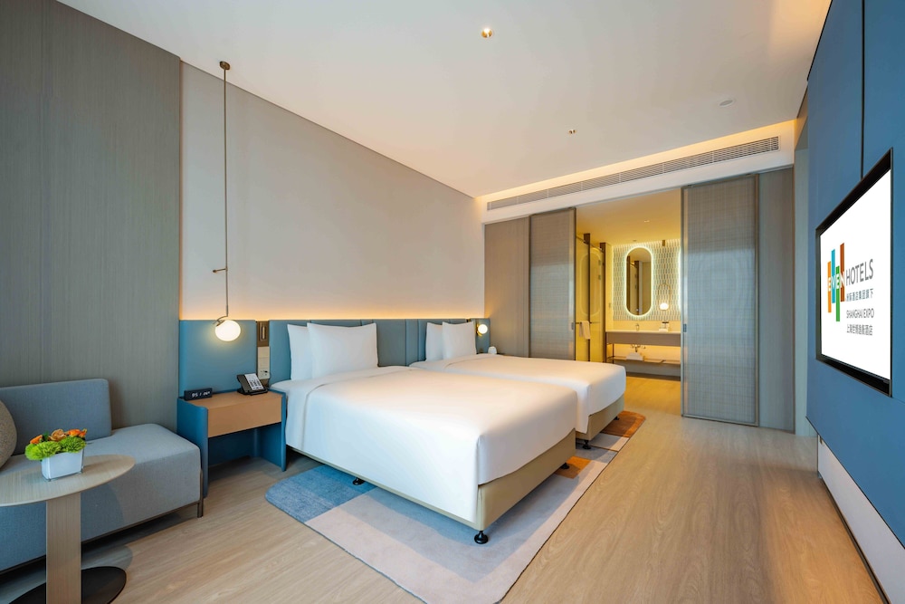 جناح بسريرين منفصلين، EVEN Hotel Shanghai Expo by IHG 2/4