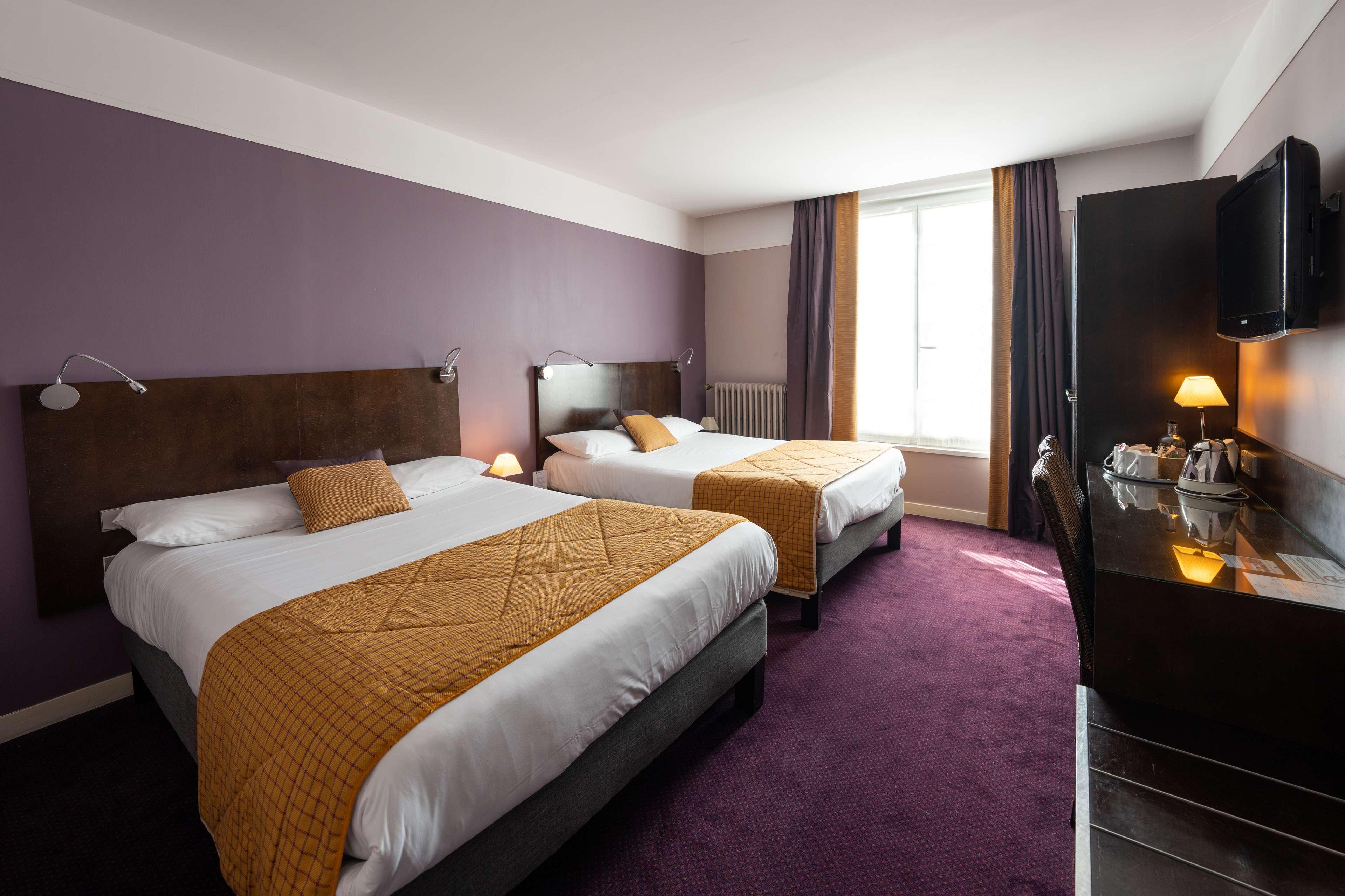 غرفة عائلية كبيرة بسريرين مزدوجين، Best Western Adagio 2/4