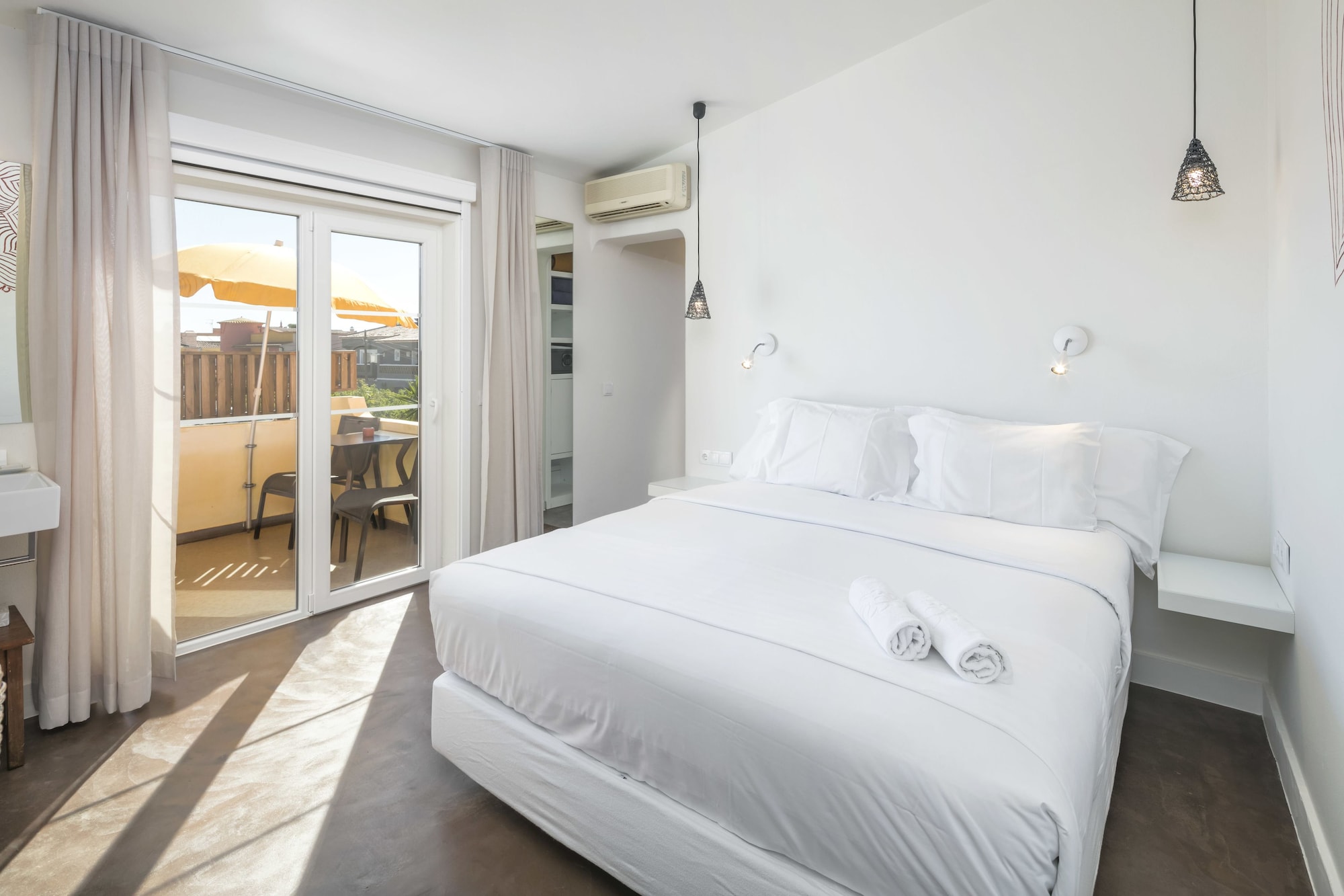 غرفة بسرير مزدوج أو سريرين منفصلين، Costa Doiro Ambiance Village Apartment 4/10