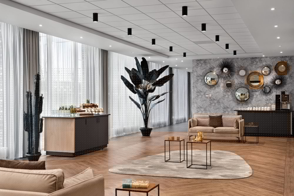 Lobby at RENAISSANCE AMSTERDAM SCHIPHOL AIRPORT HOTEL, AMSTERDAM