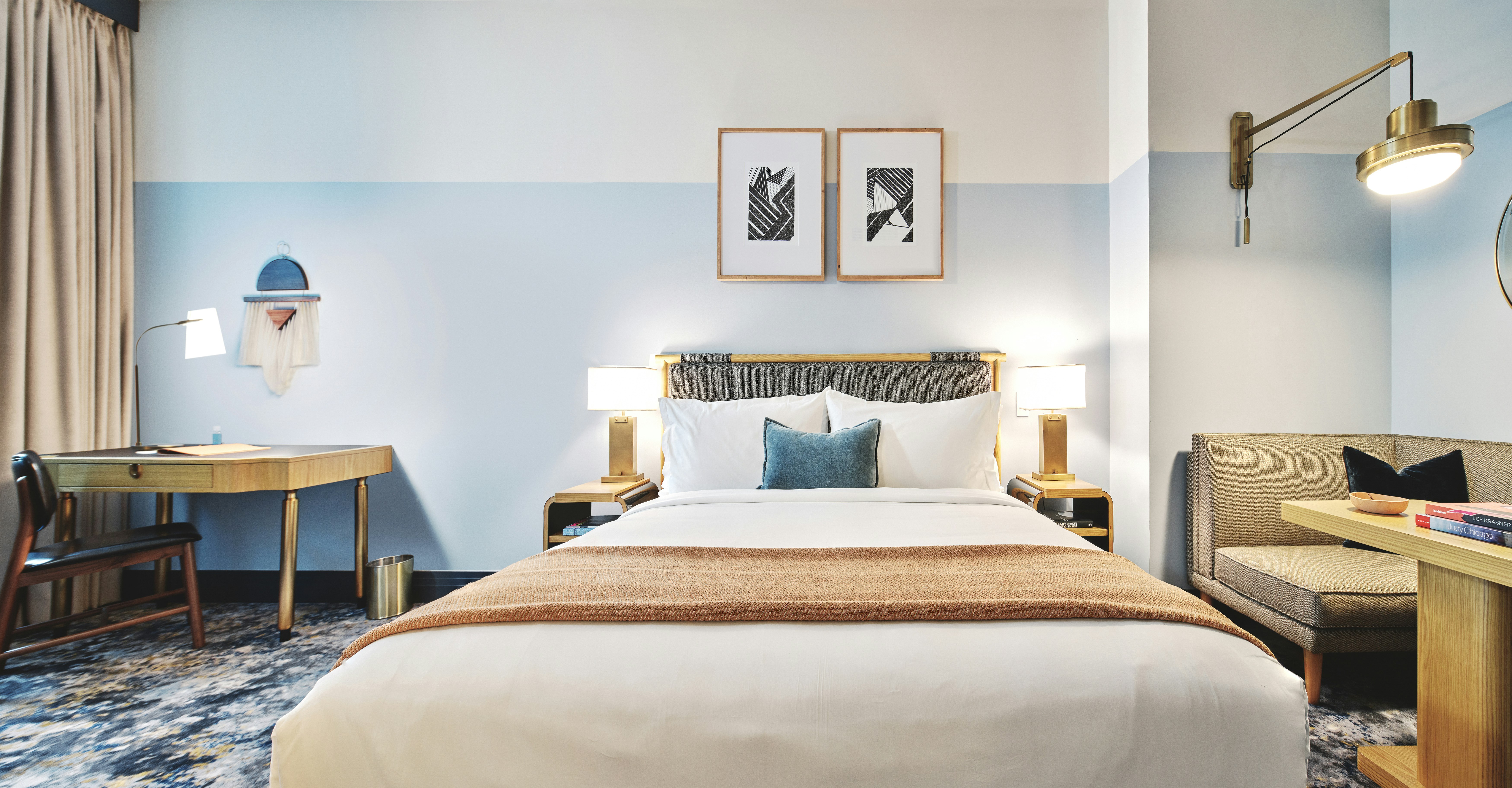 Clayton, Studio, King Bed