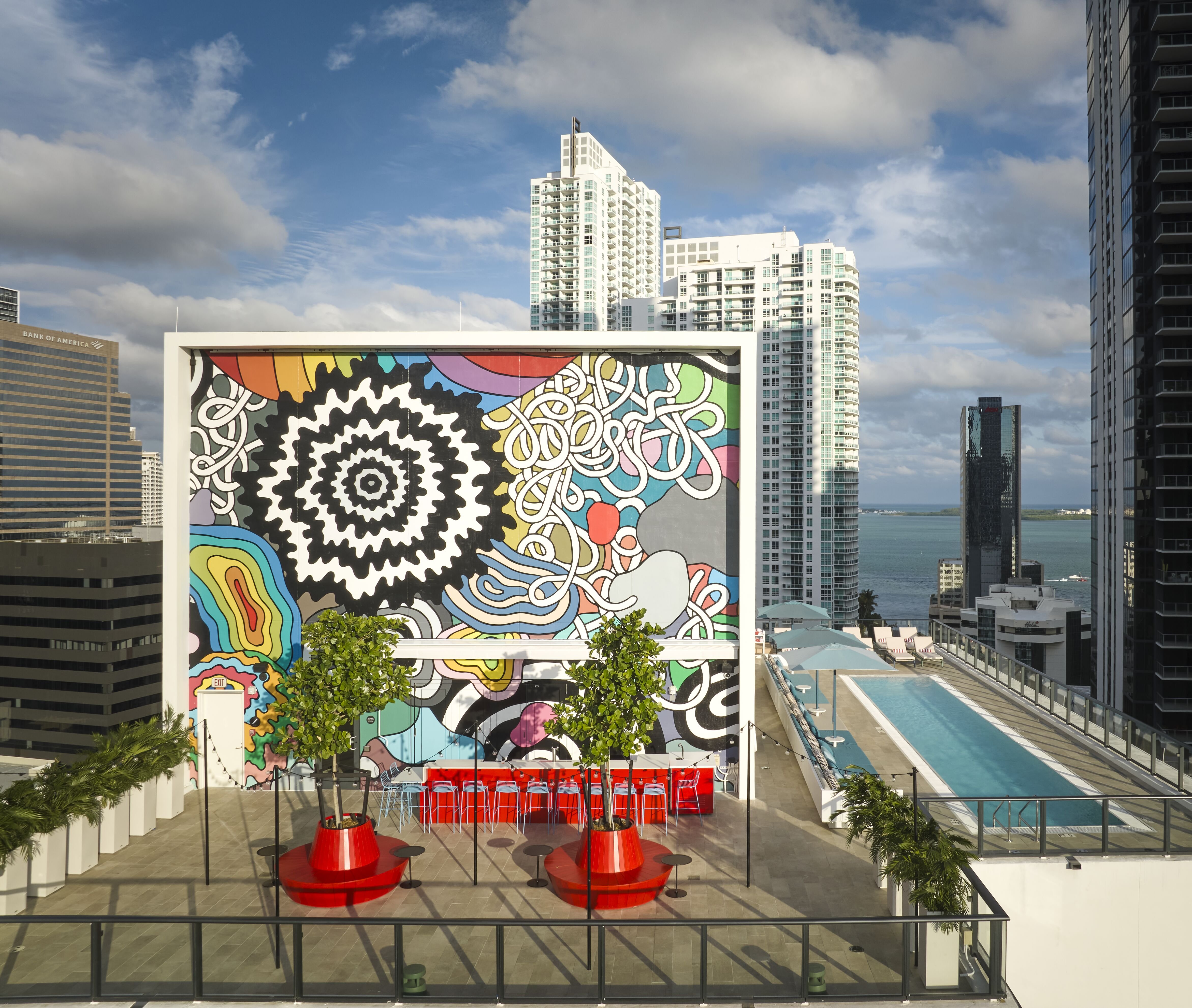 citizenM Miami Brickell hotel 5/50