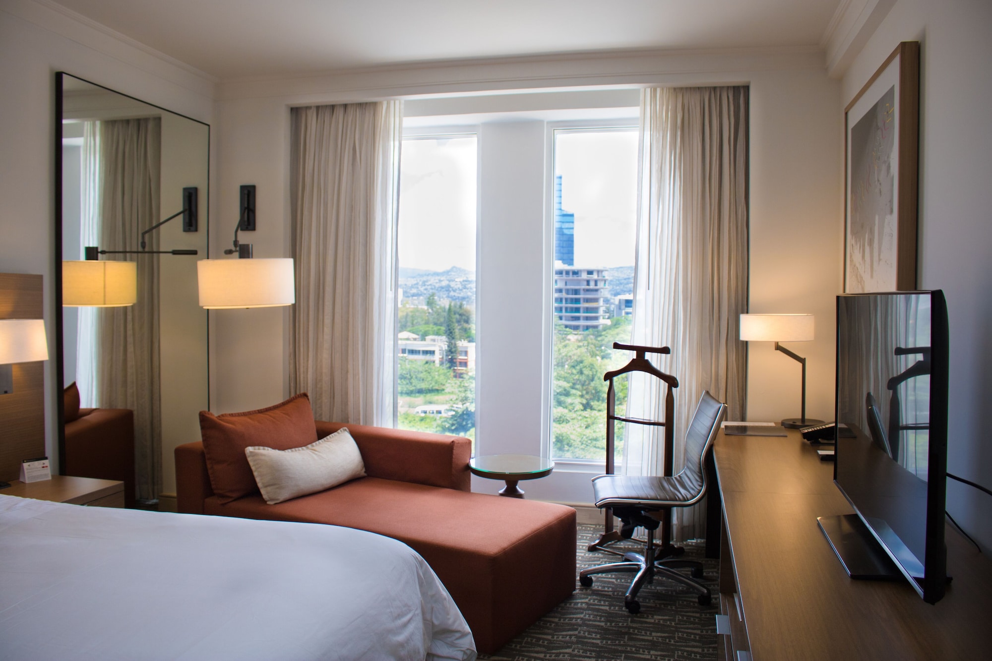 Classic, 2 Double Beds, Pool View