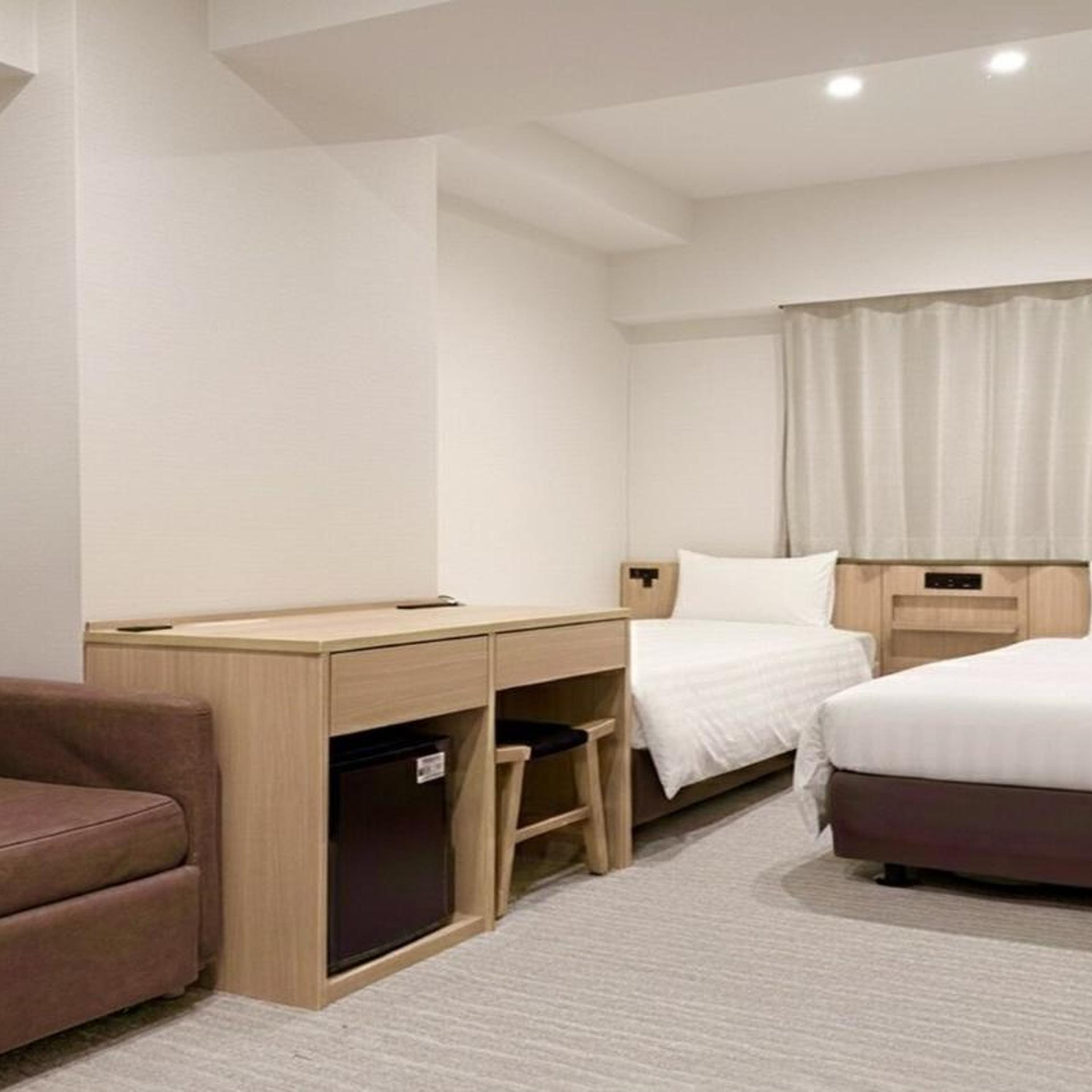 غرفة سوبيريور بسريرين منفصلين، Hotel Kuramae 2/4