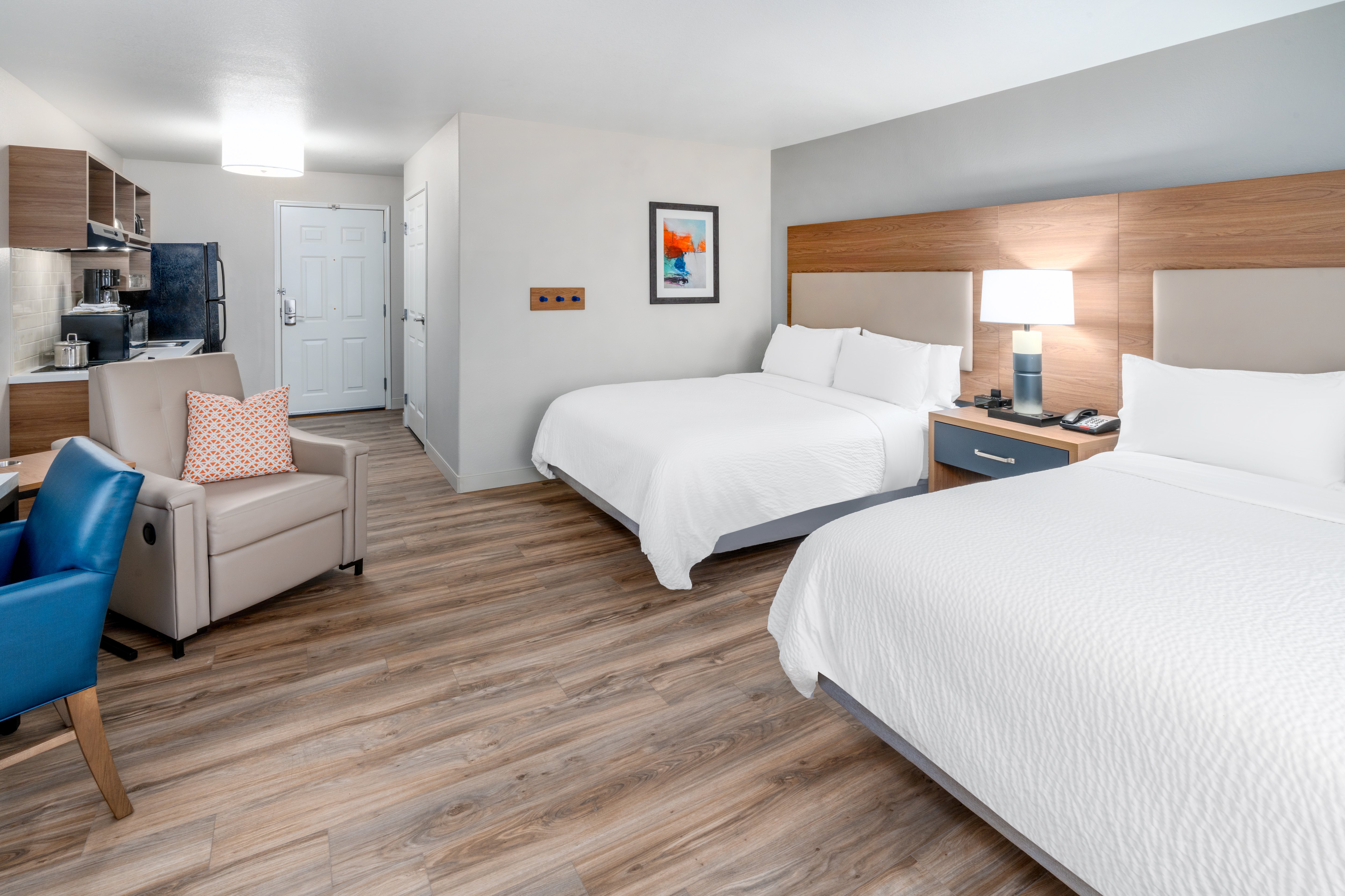 Studio, Suite, 2 Queen Beds