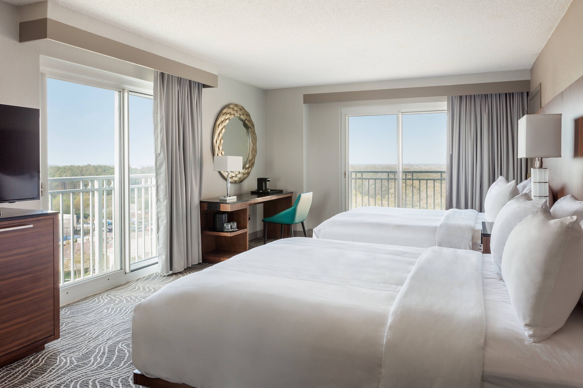 ROOM, 2 QUEEN BEDS, RESORT VIEW, BALCONY
