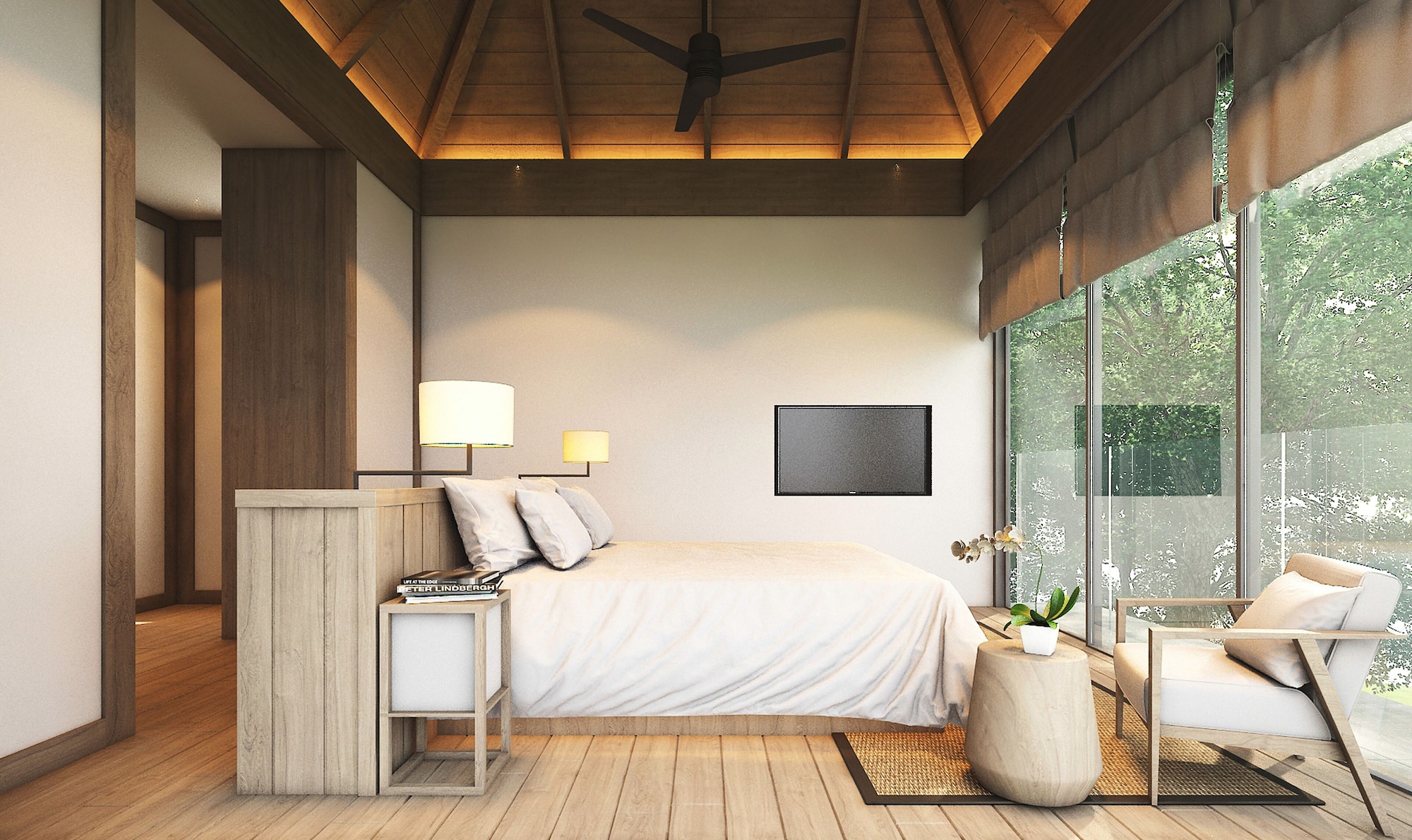 Pool, Villa, King Bed, Sofa