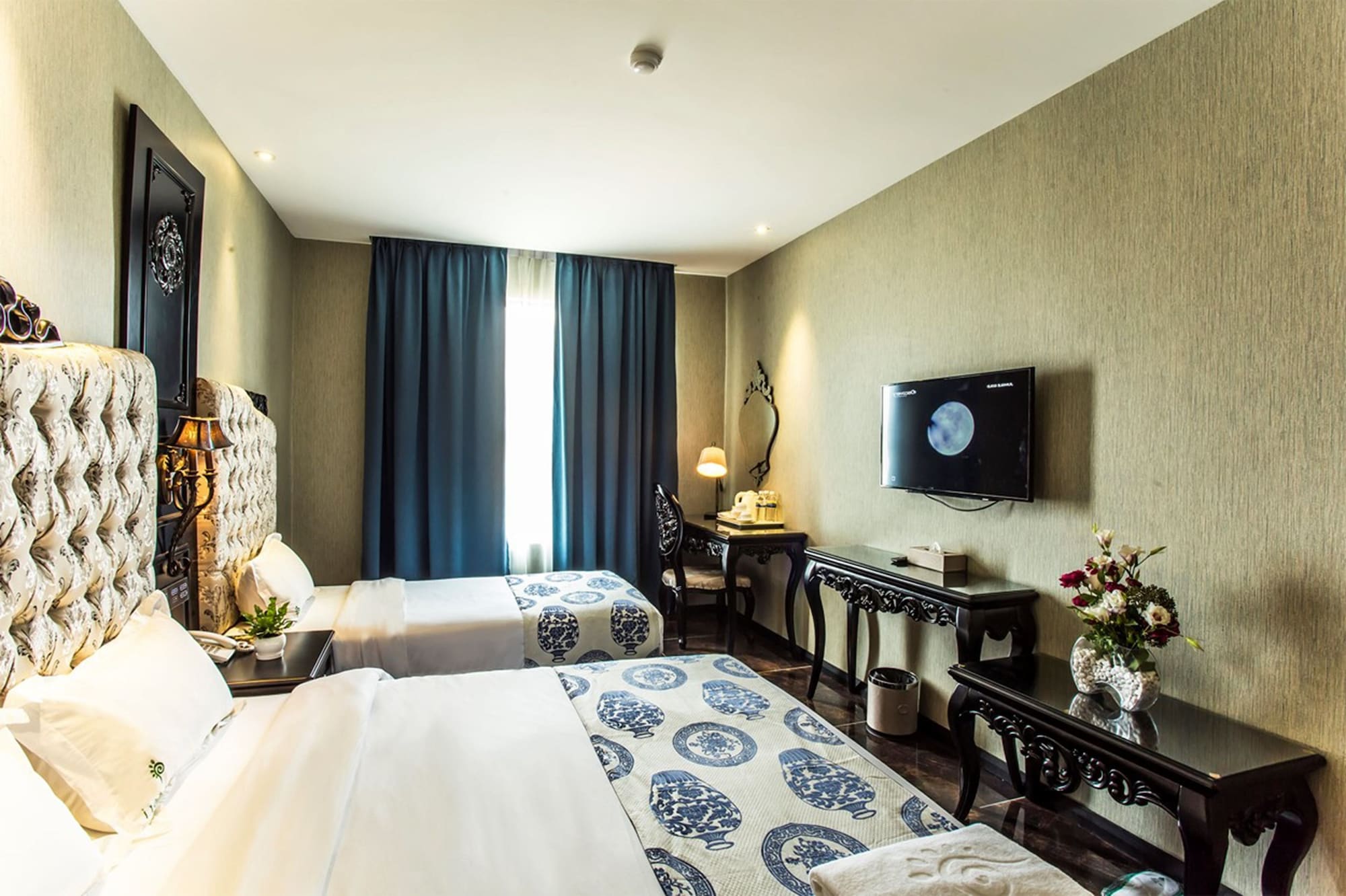 Deluxe, Triple, 1 King and 1 Single Beds, Midori Concept Hotel 4/10
