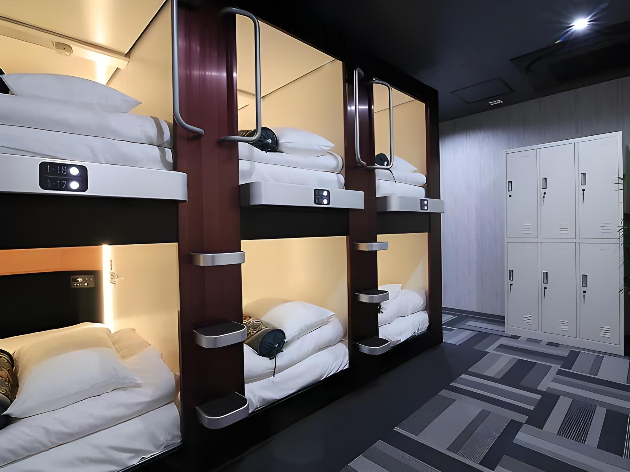 CAPSULE, MALE DORM, NEW BUILDING