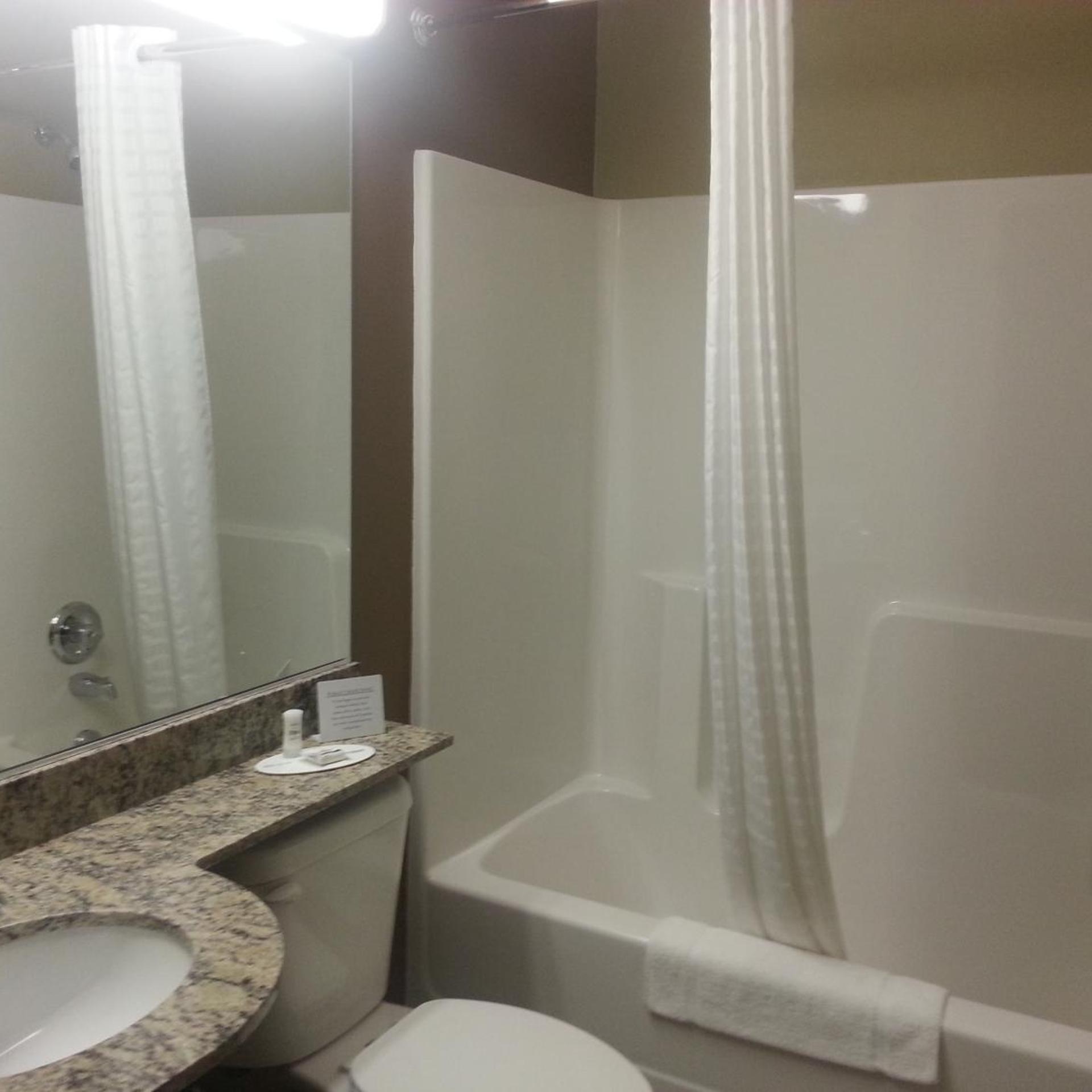 جناح استوديو بسرير كوين مع أريكة بمطبخ صغير لذوي الإعاقة، Microtel Inn Suites By Wyndham Carrollton 3/6