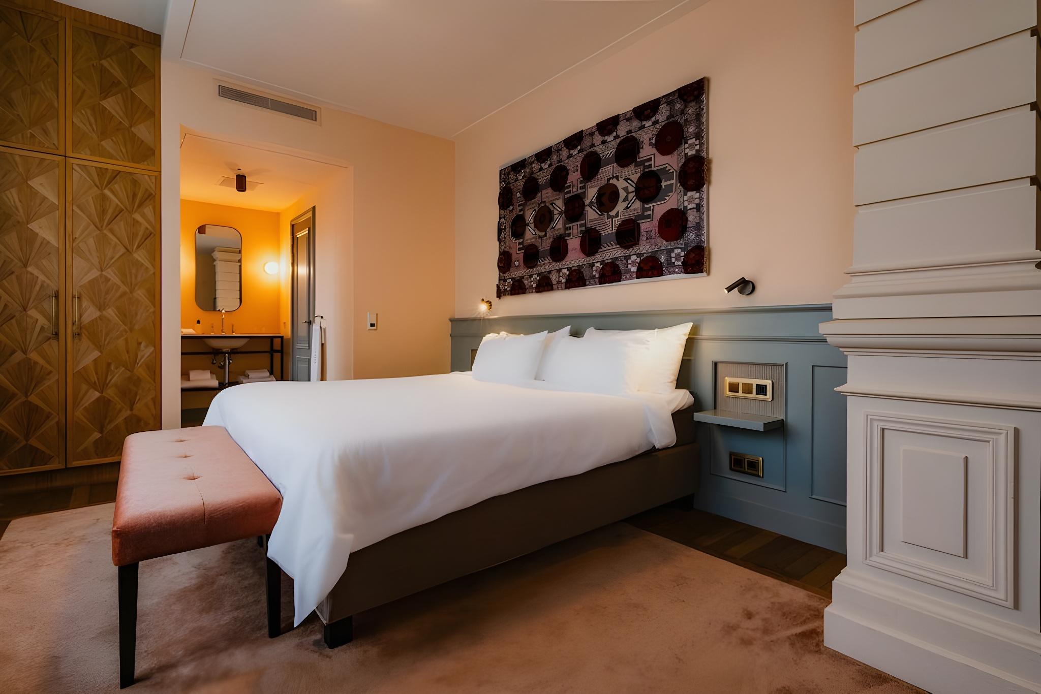 غرفة جونيور بسرير مزدوج، Hotel Mercier 2/2