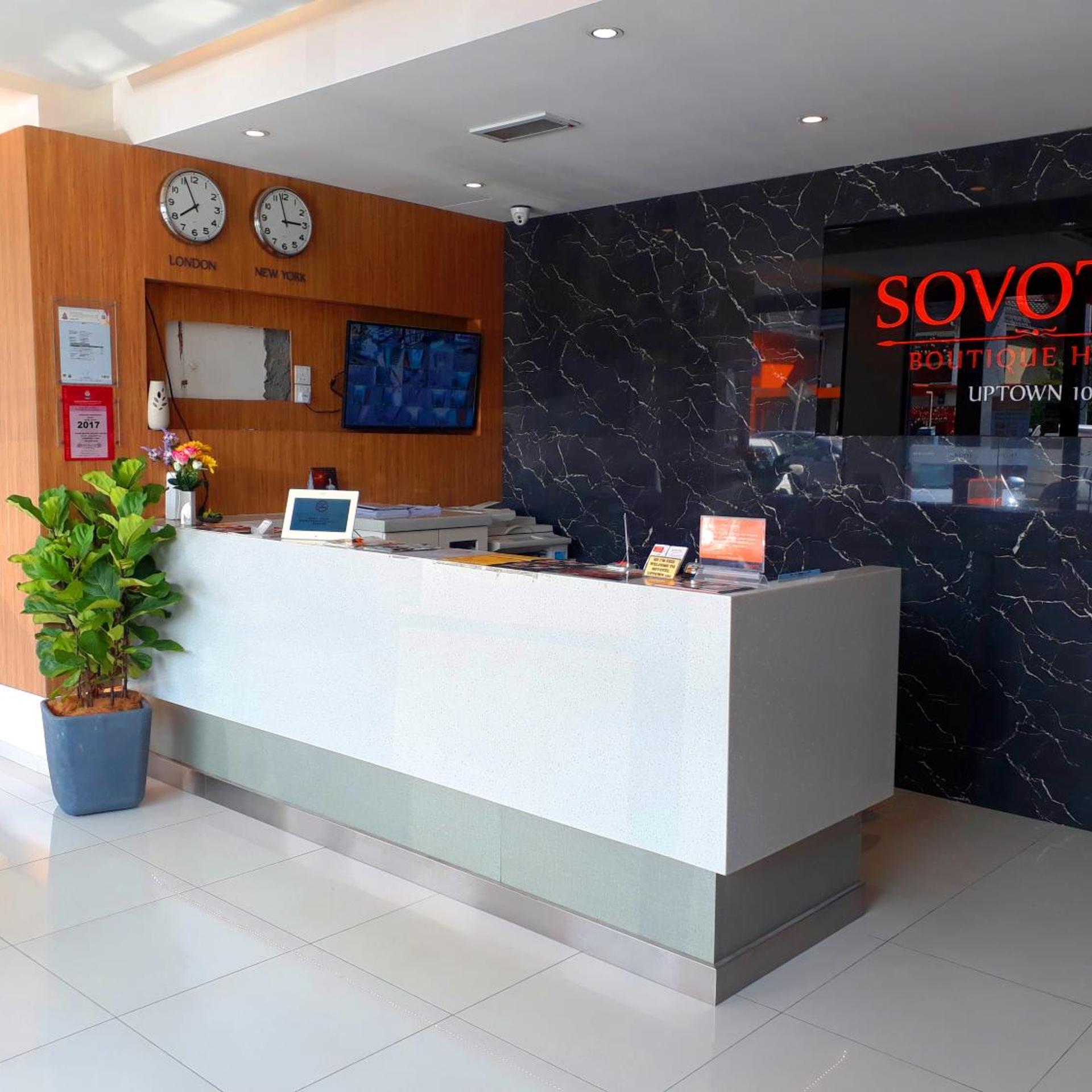 Lobby at Sovotel Boutique Hotel at Uptown 101, PETALING JAYA