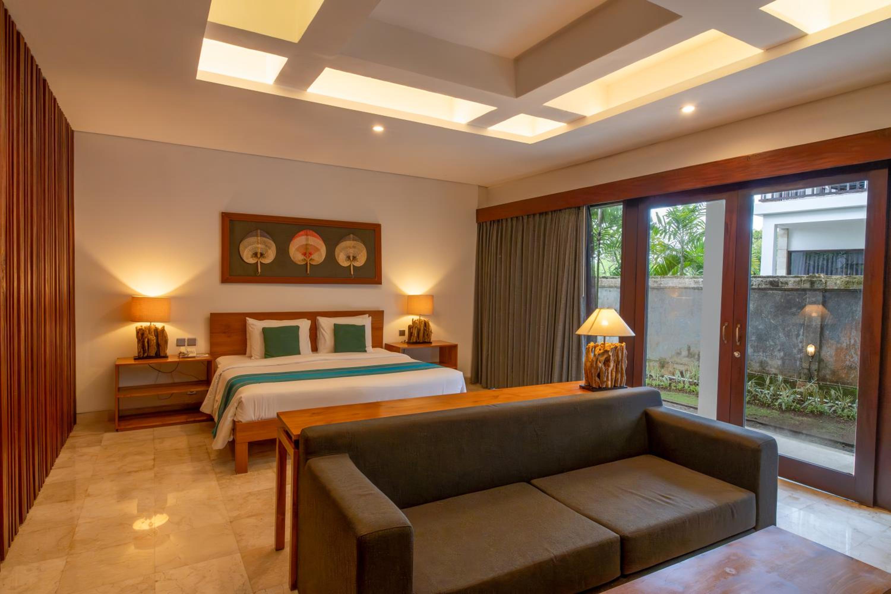 Garden, Deluxe, Suite, King Bed