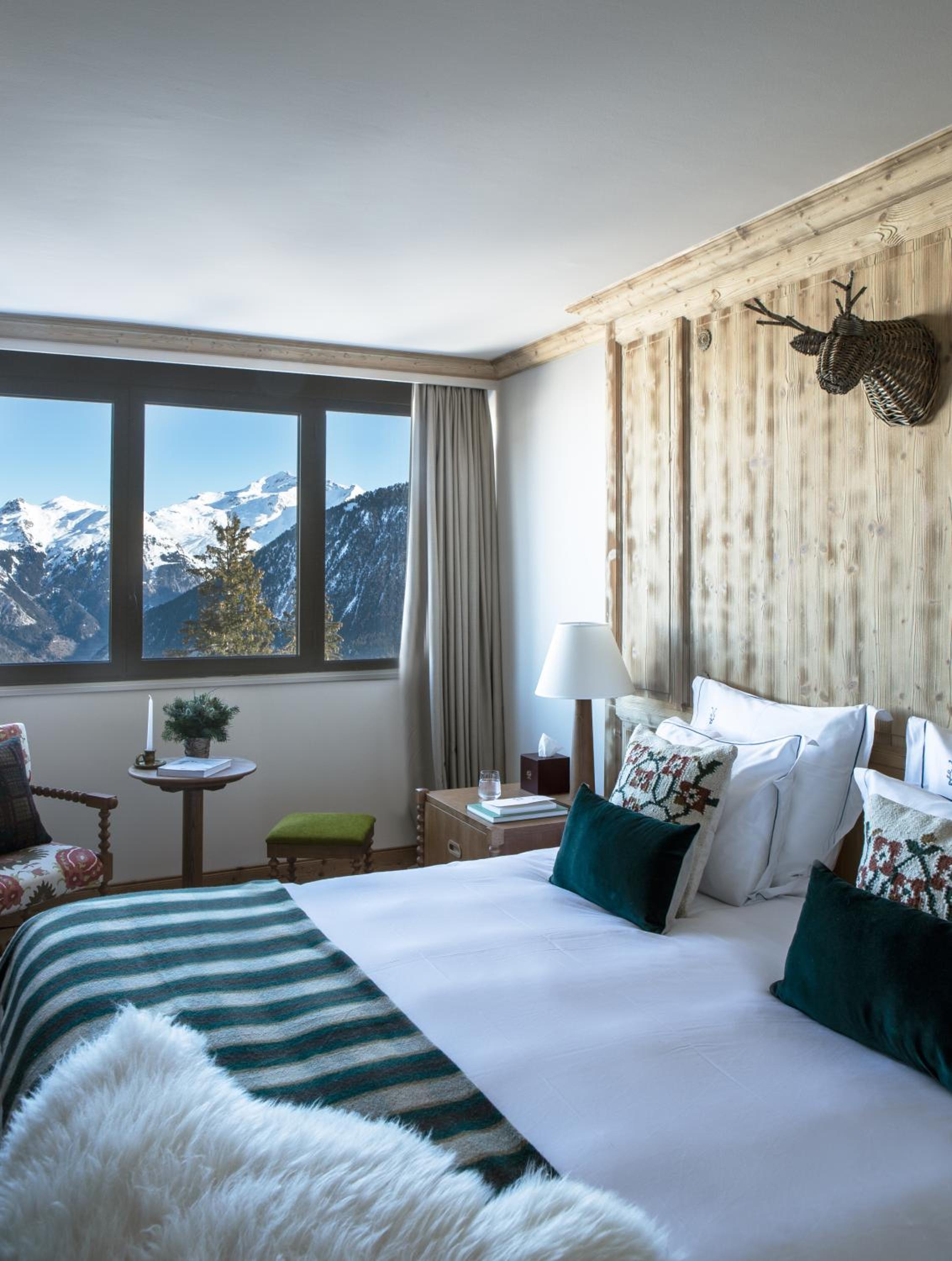 Superior, Double or Twin Bed, Mountain View, ALPES HOTEL PRALONG 4/10