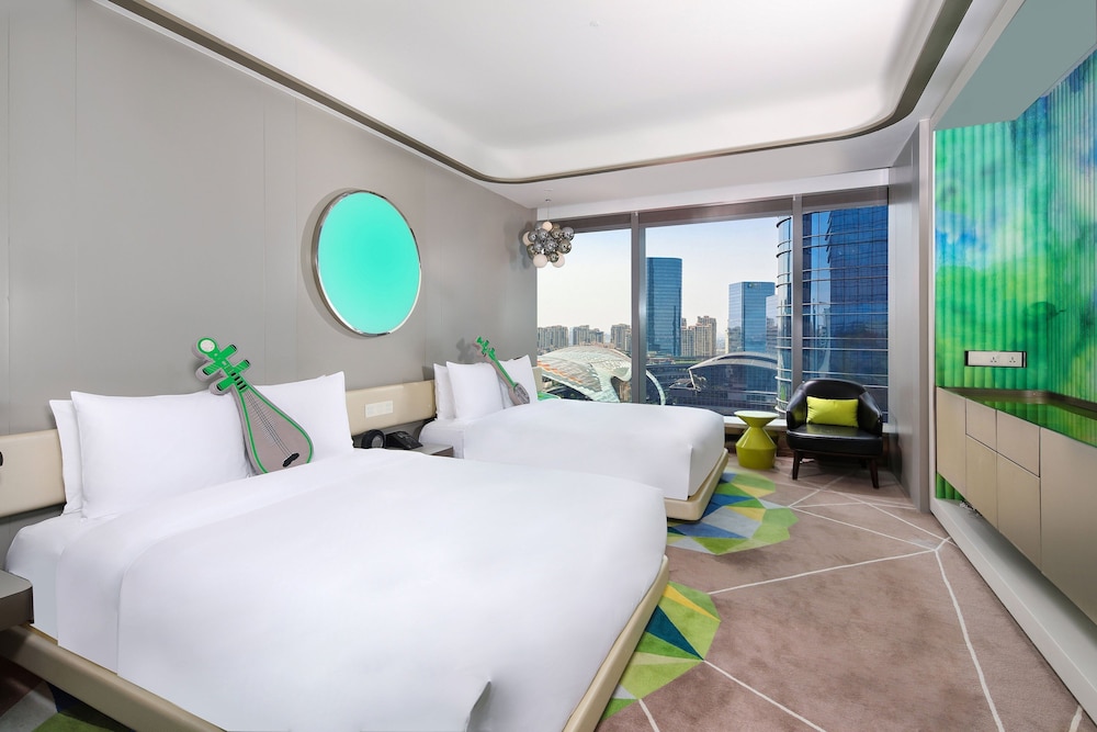 Wonderful, 2 Double Beds, City View