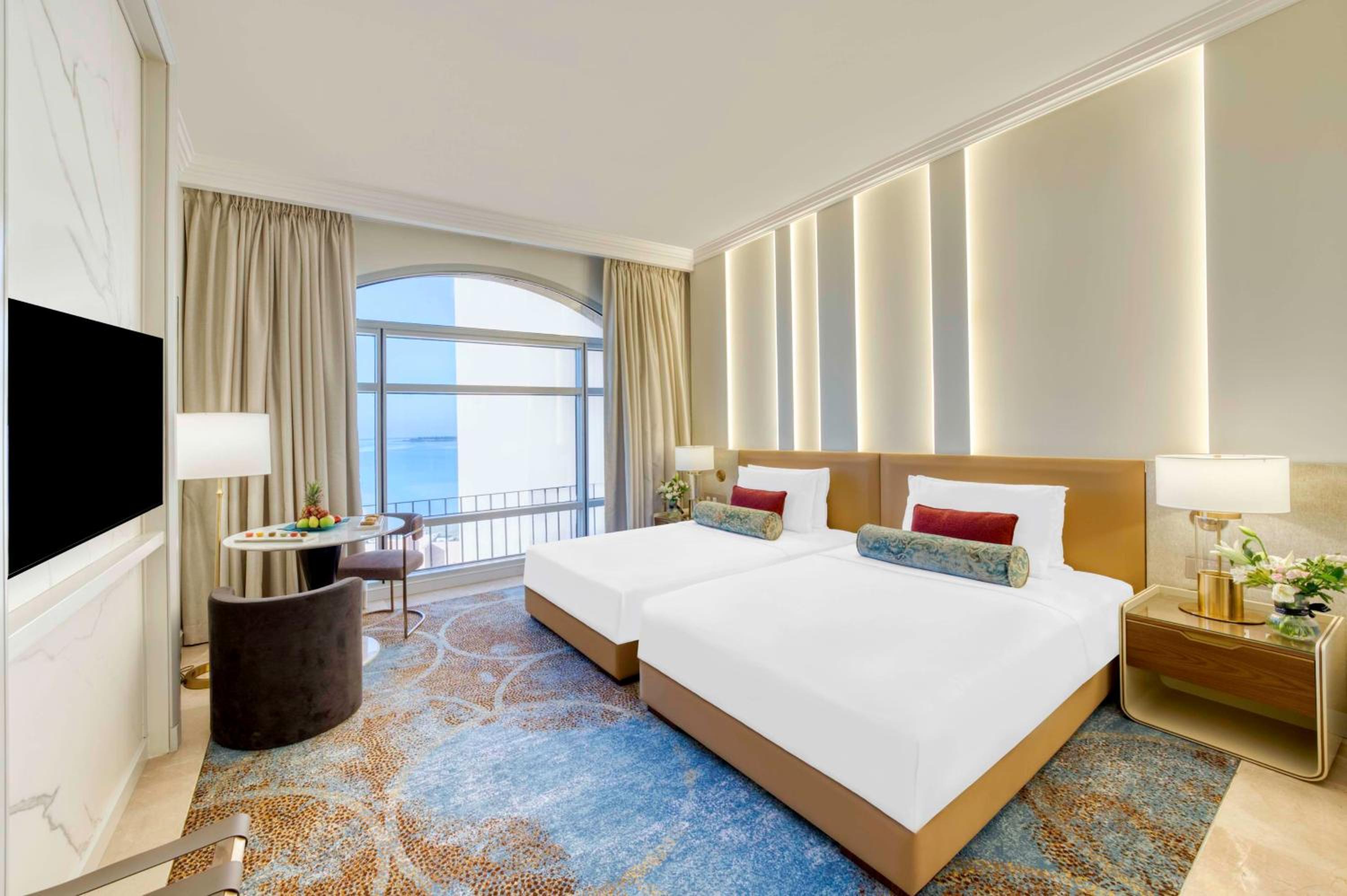 Deluxe, Twin Beds, Lagoon View