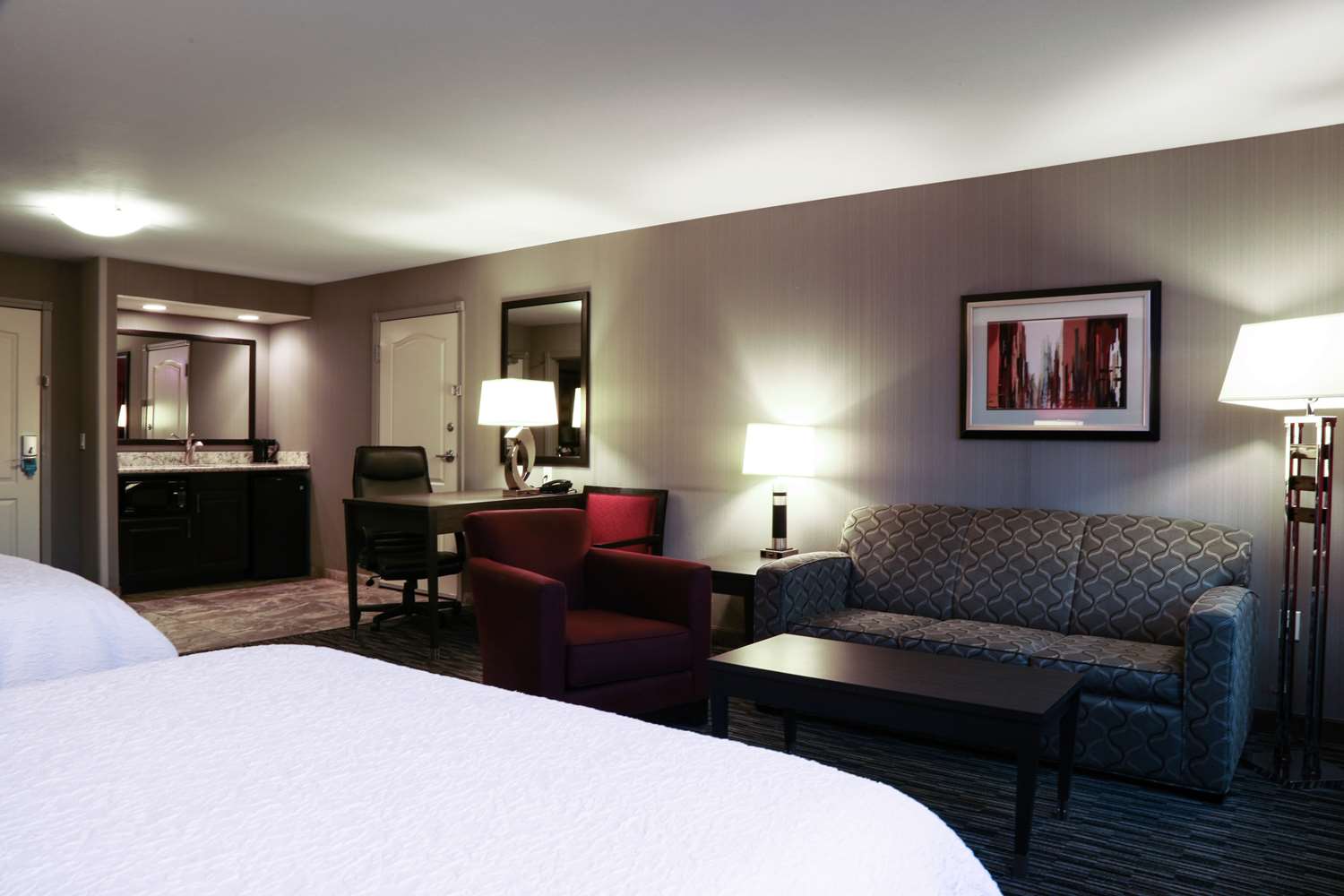 جناح استوديو بسريرين كوين، Hampton Inn & Suites Temecula 3/3