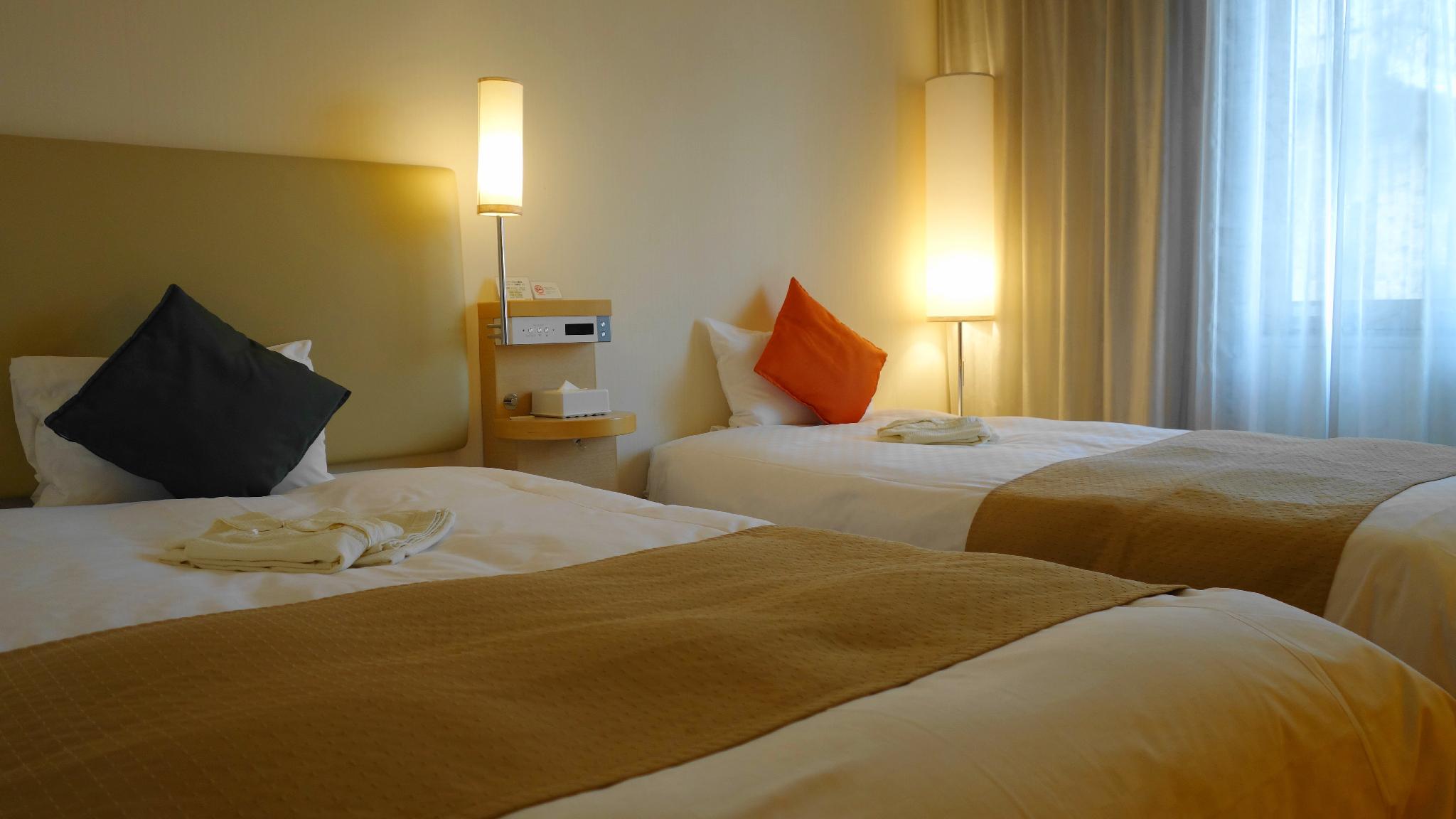 Compact, Twin Beds