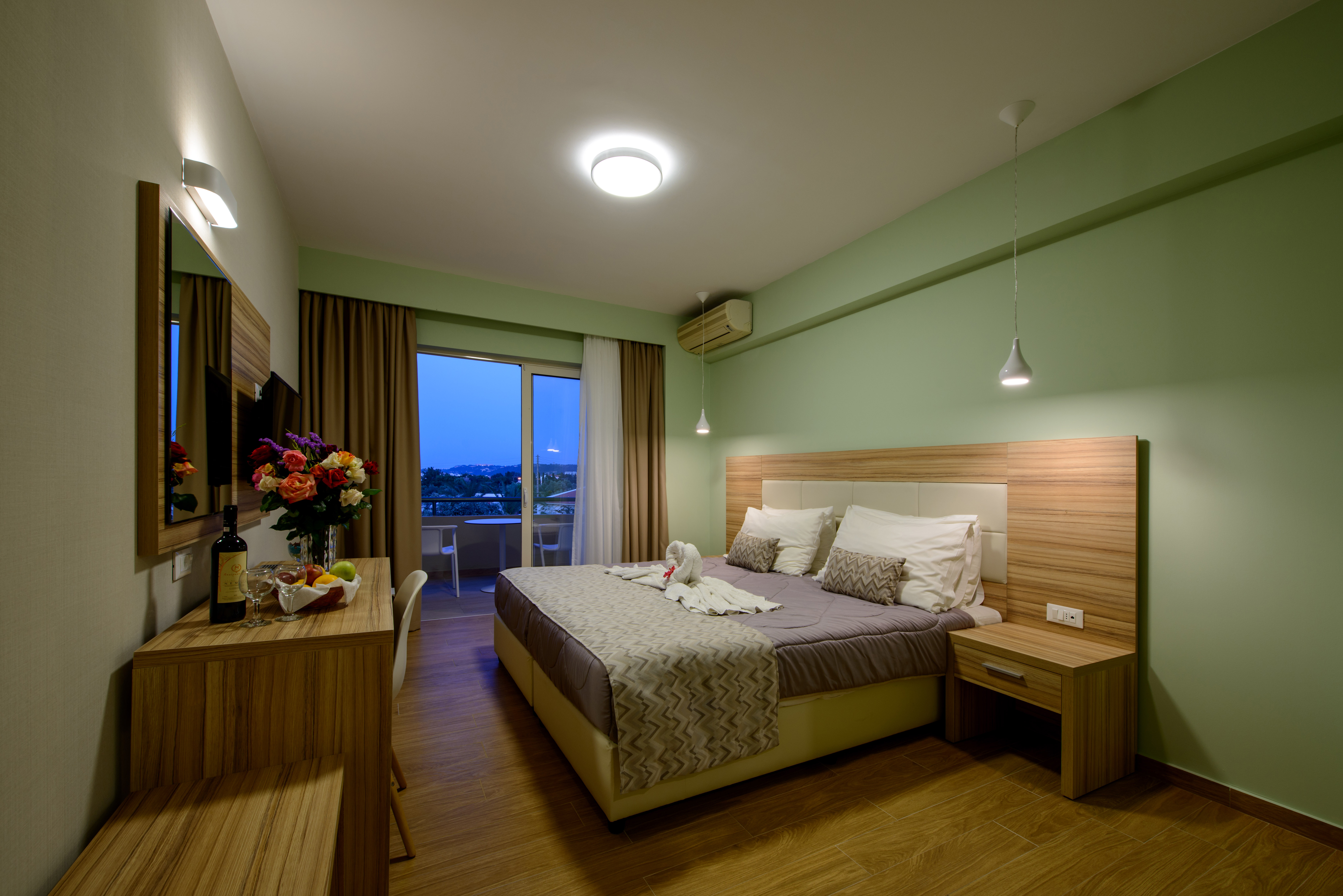 غرفة سوبيريور بسرير مزدوج أو سريرين منفصلين، Filerimos Village Hotel 2/5
