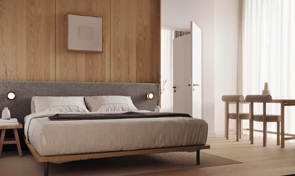 غرفة بسرير كوين بشرفة، FortyPlusOne Hotel 3/10