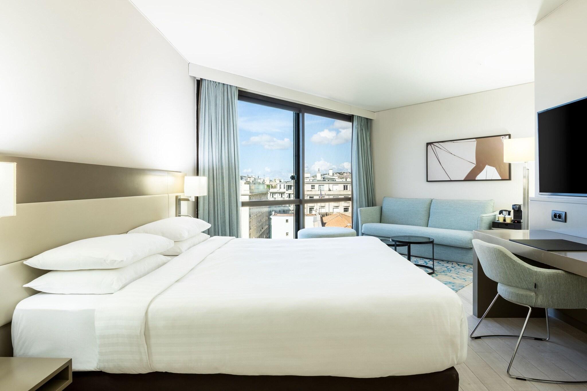 Room, King Bed, Sea View