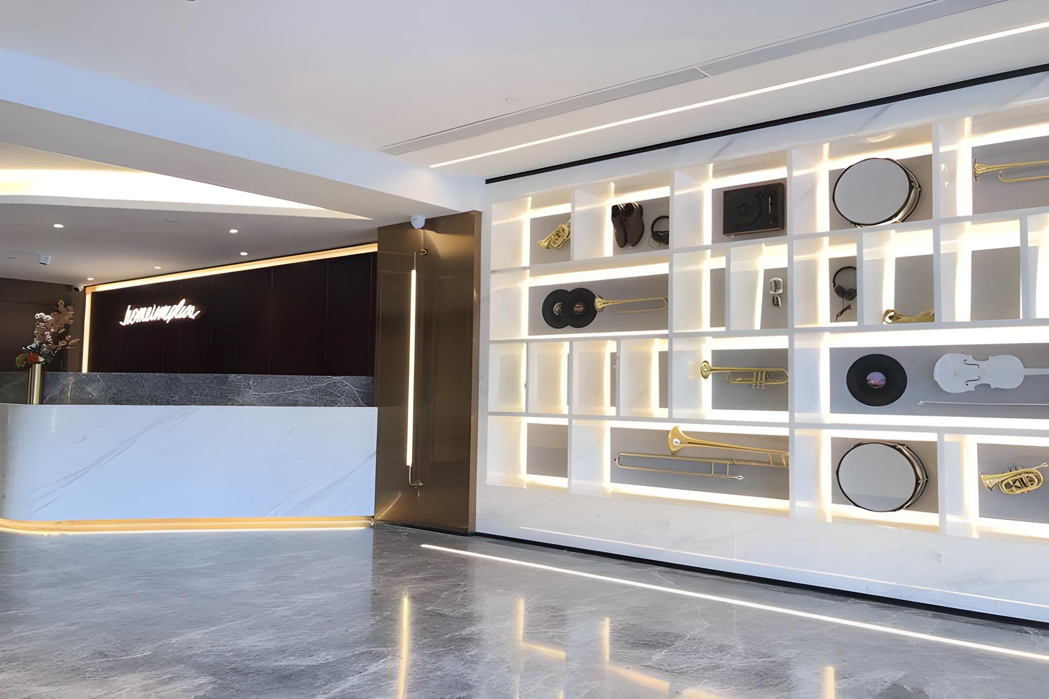 Lobby at Homeinns Plus Longhua Road Qiqihar, QIQIHAR