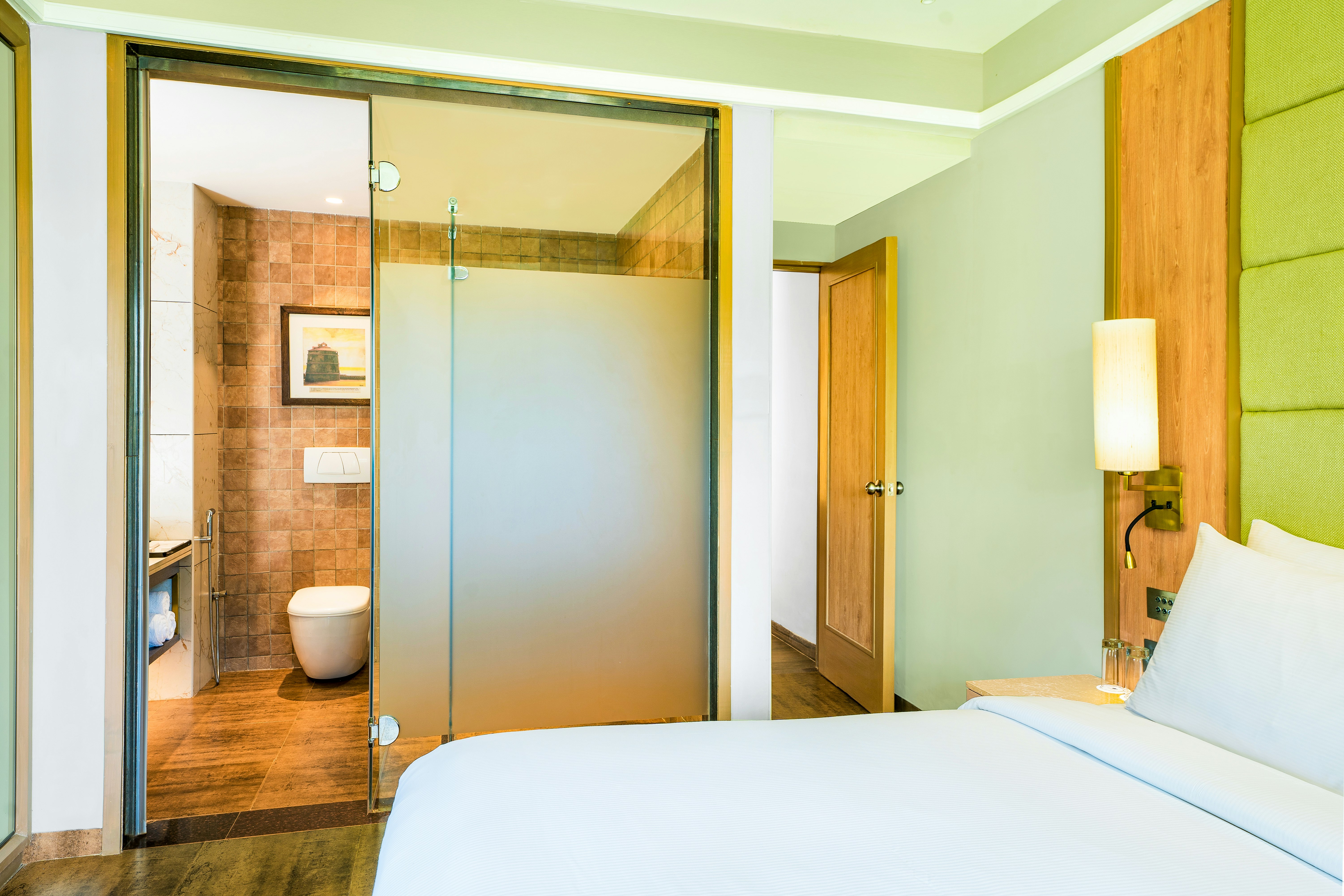 جناح ديلوكس بإطلالة على المسبح، Doubletree By Hilton Hotel Goa Arpora Baga 3/4