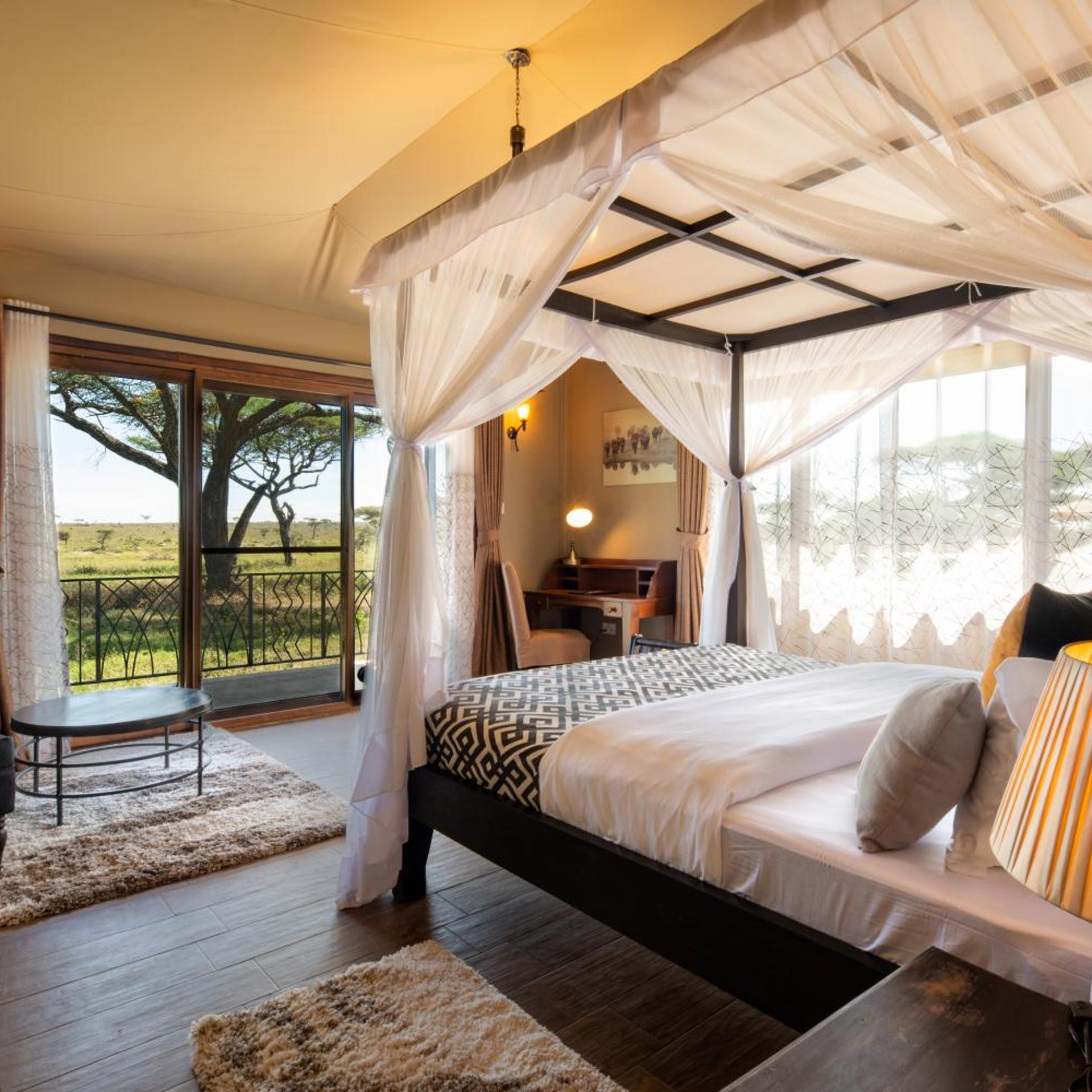 Executive, Double Bed, Serengeti Sametu Camp by Karibu Camps & Lodges 6/10