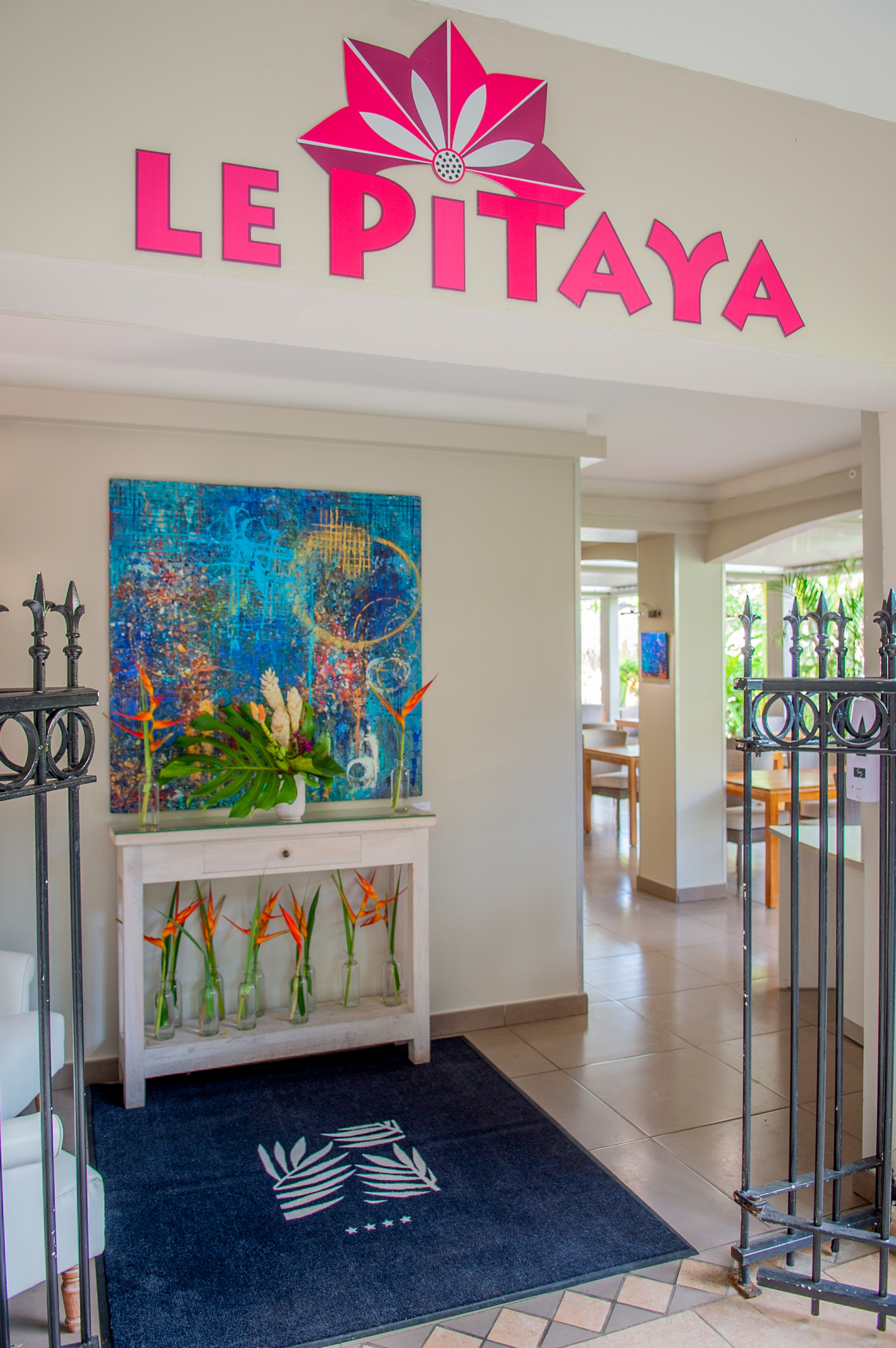 Lobby at La Pagerie Tropical Garden Hotel, TROIS ILETS
