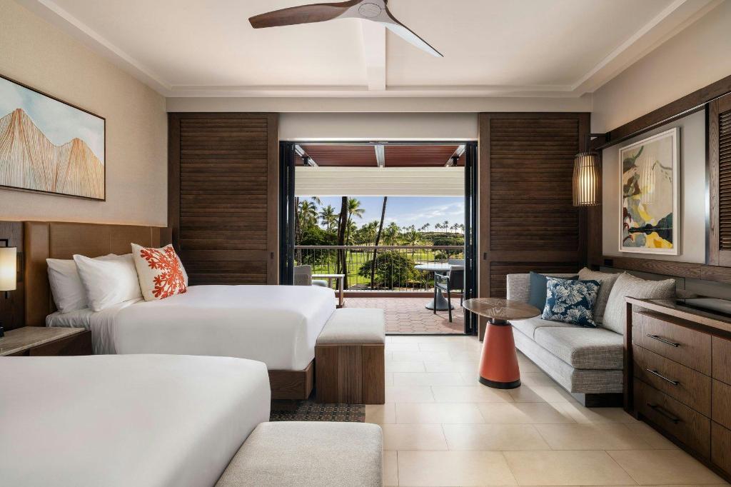 Renovated, Guest Room, Deluxe, 2 Double Beds, Golf Course View, Balcony, Main Tower
