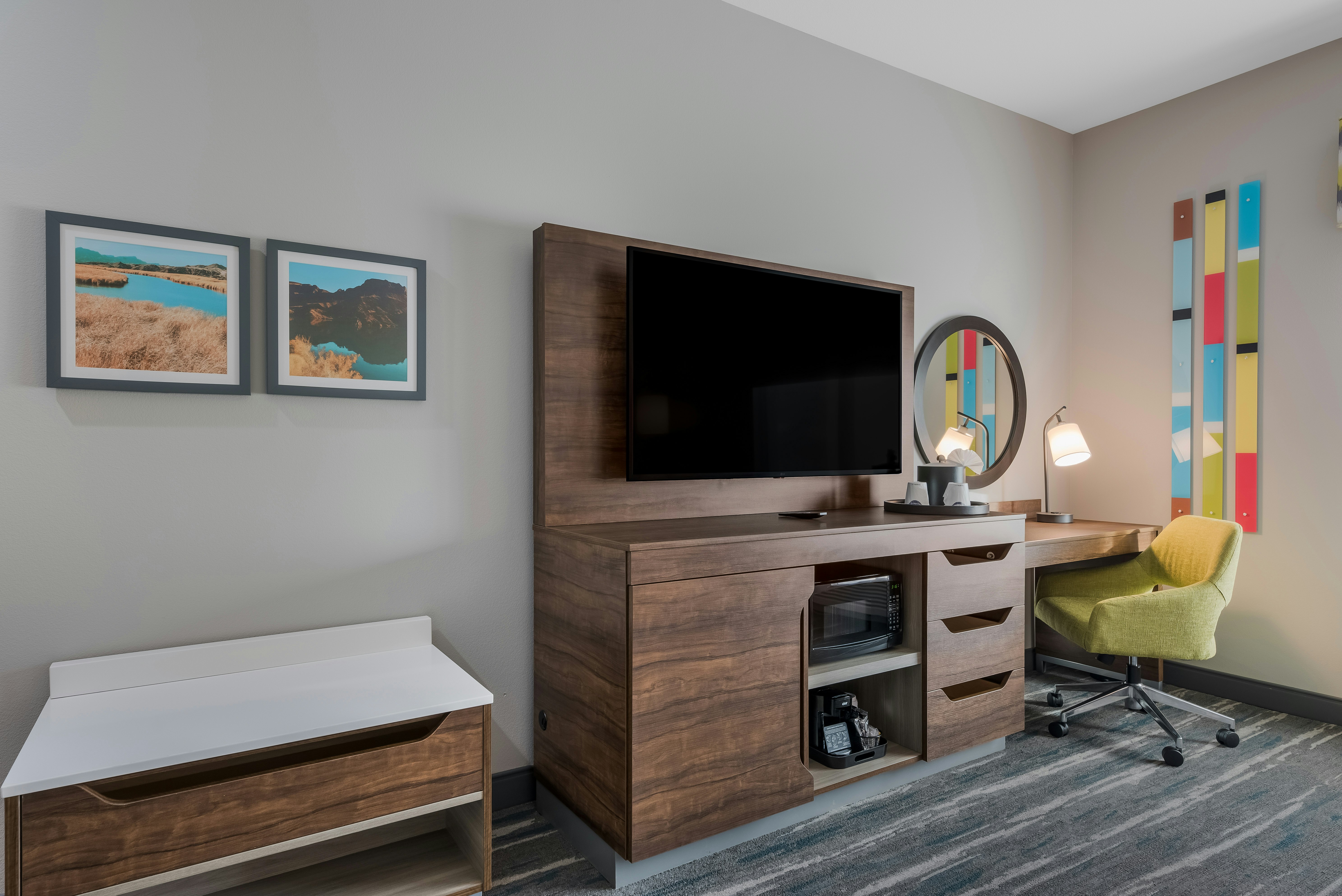 غرفة بسرير كينج، Hampton Inn Williams 3/4