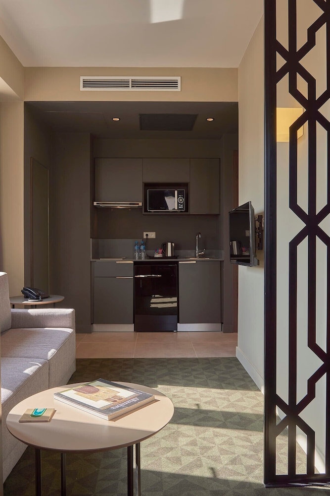 Lobby at M Suite Hotel, ALGIERS