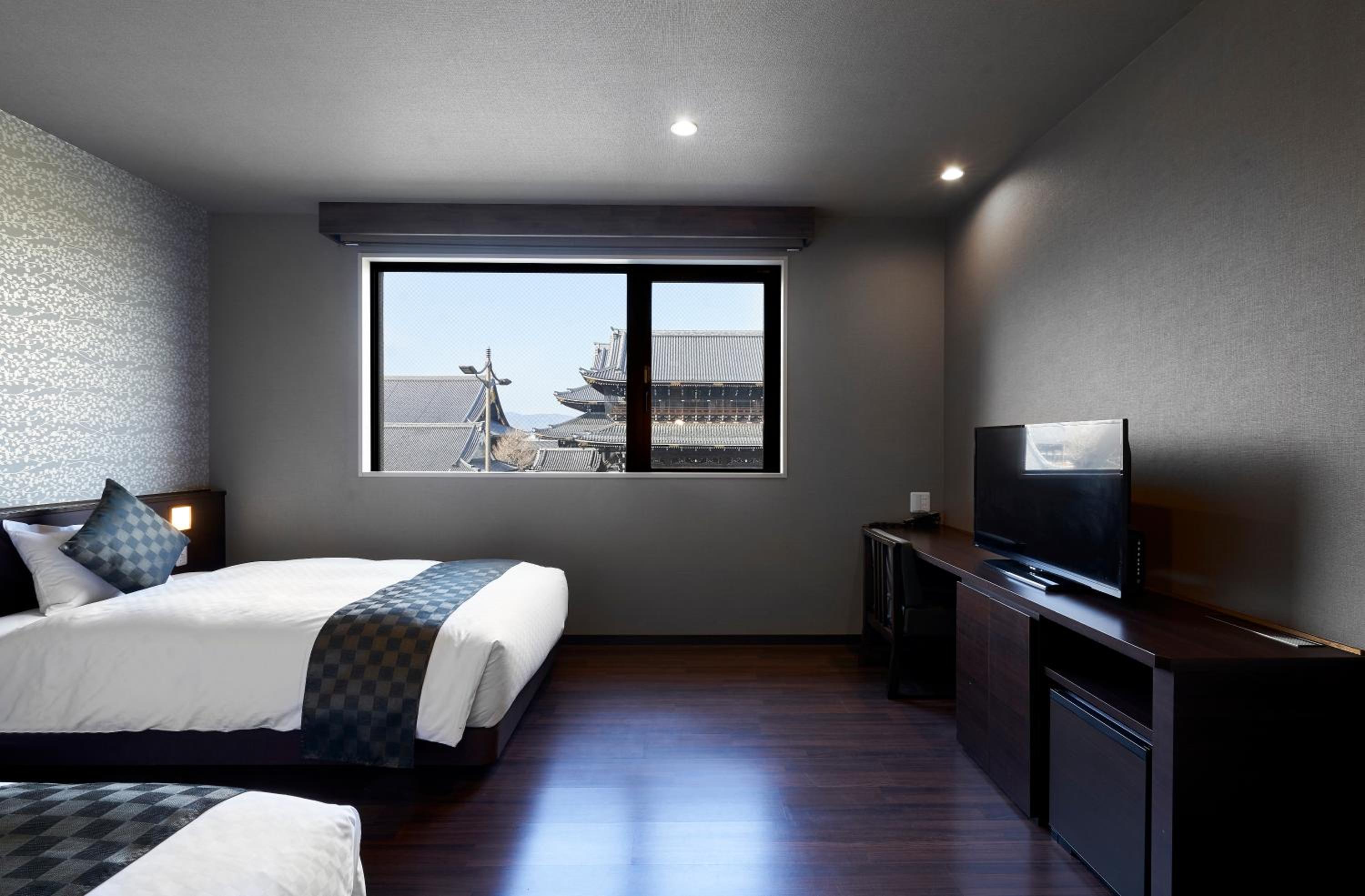 Deluxe, Twin Beds, Temple View, Hotel Kuu Kyoto 4/9