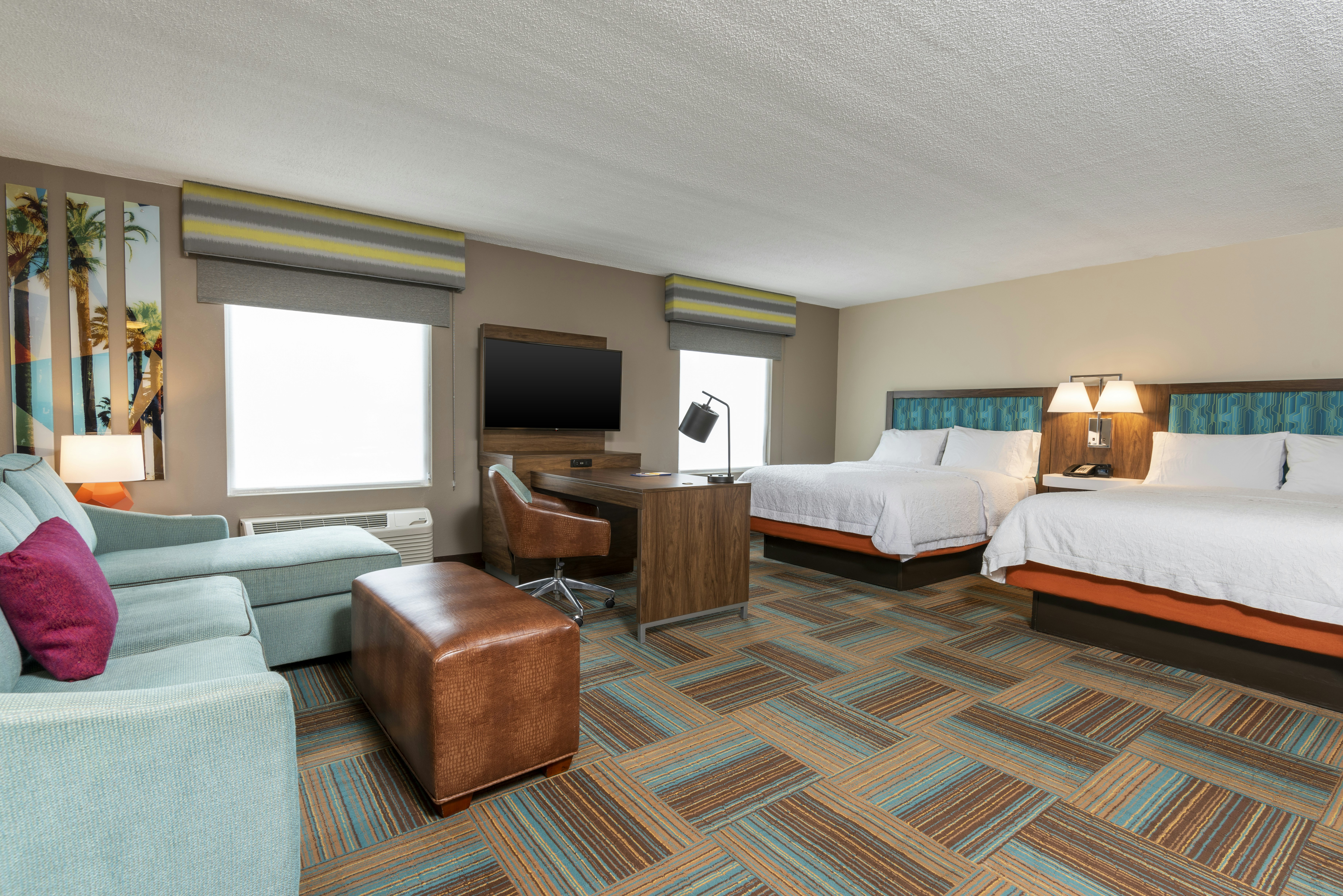 STUDIO, 2 QUEEN BEDS, ACCESSIBLE