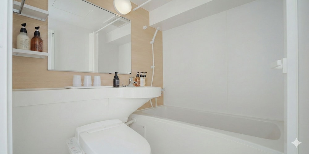 غرفة سوبيريور بسريرين منفصلين مع أريكة، Hotel Mid in Kuramae Ekimae 3/3