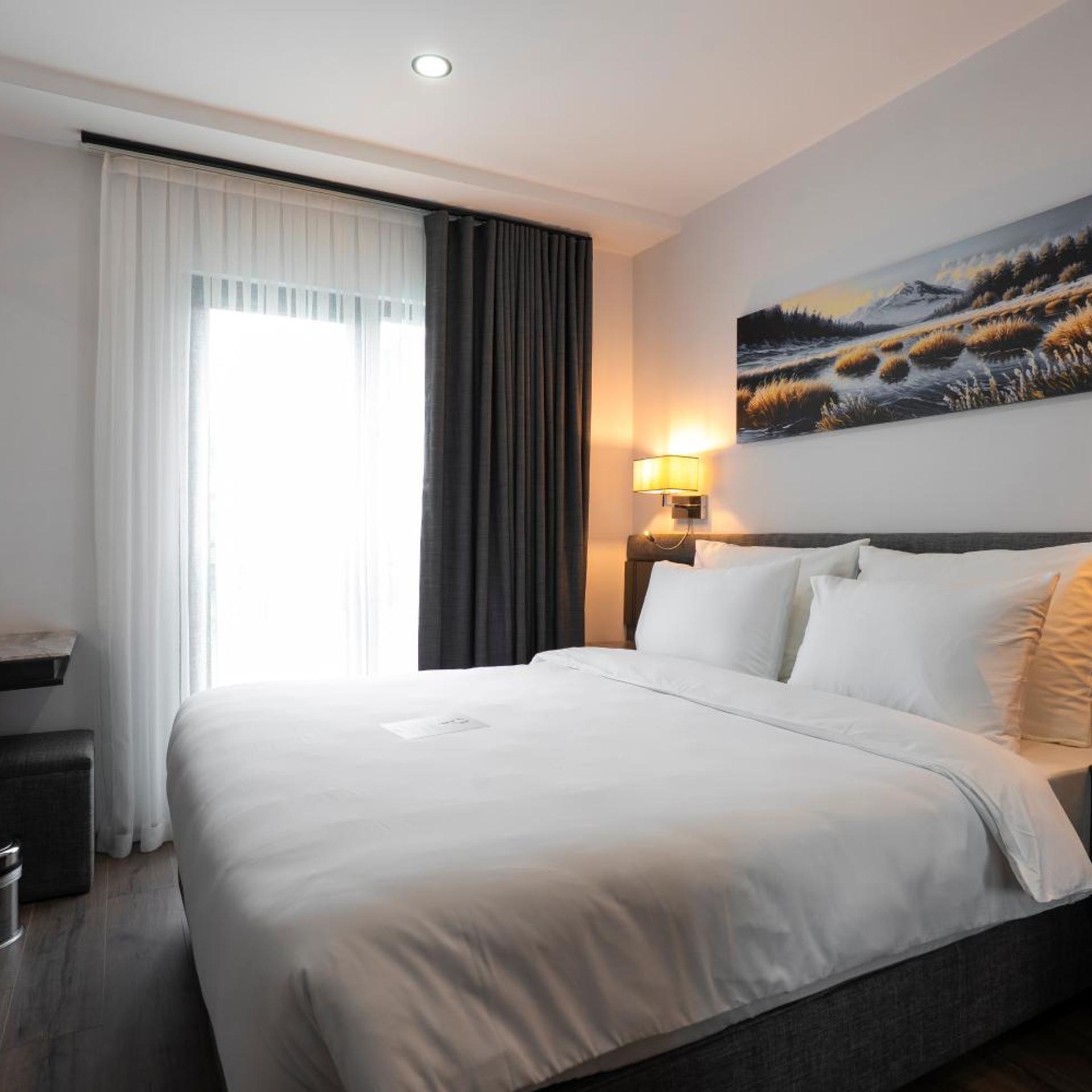 1 Bedroom, Suite, King Bed, Valley View, Kitchen