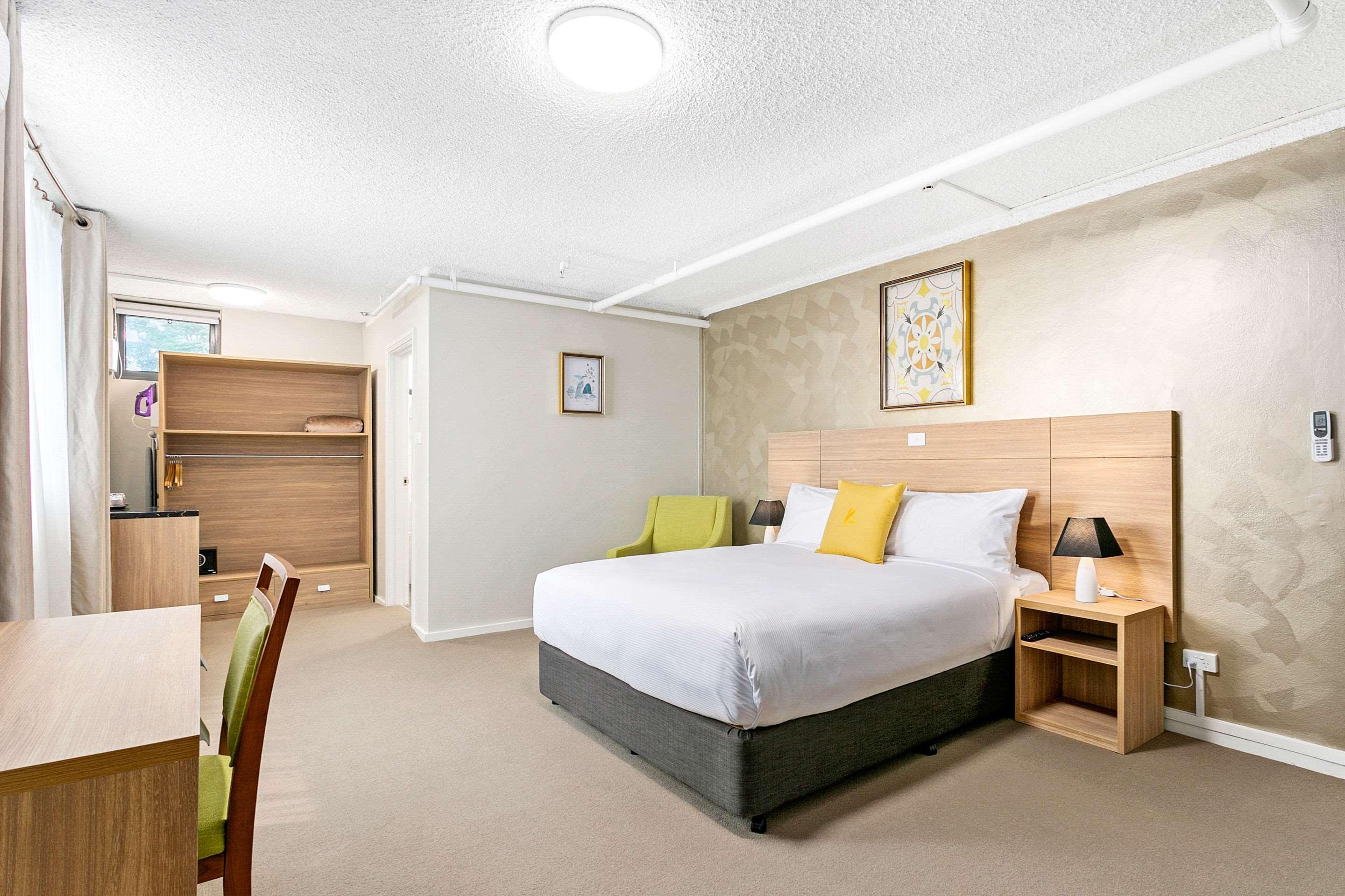 Efficiency, 1 Queen and 1 Single Bed