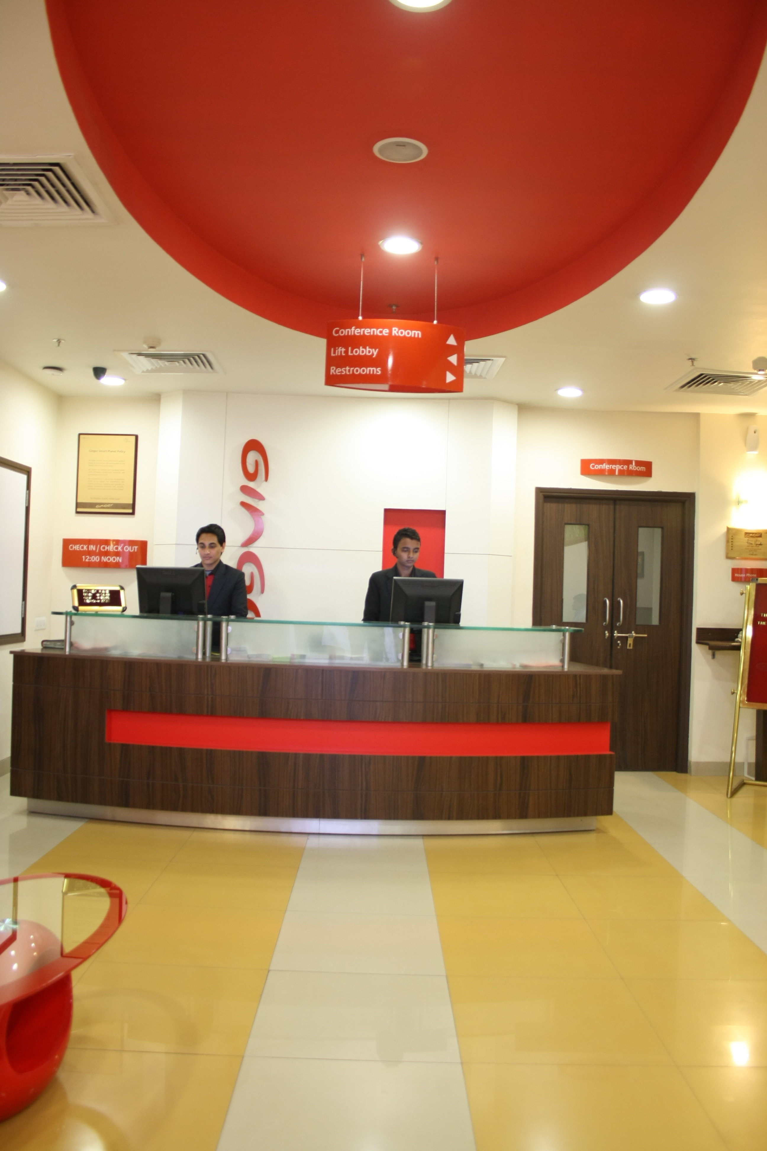 Lobby at Ginger Faridabad, FARIDABAD