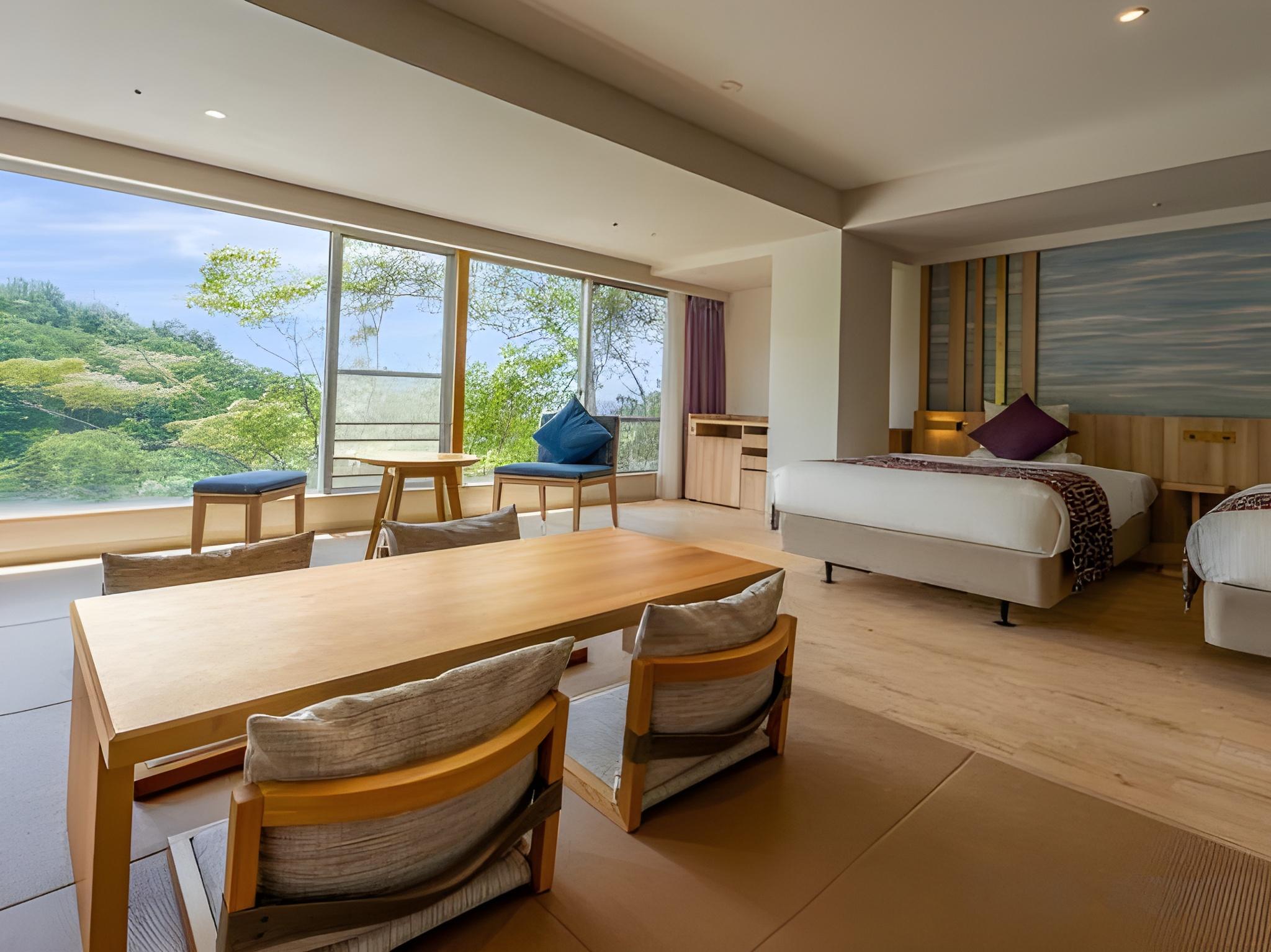 Japanese Western, 2 Semi Double Beds, Sky Floor